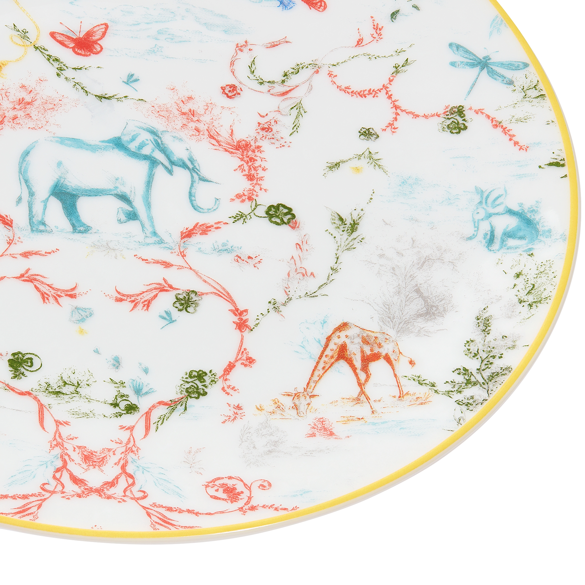 Plate Set and 4 Cutlery Items