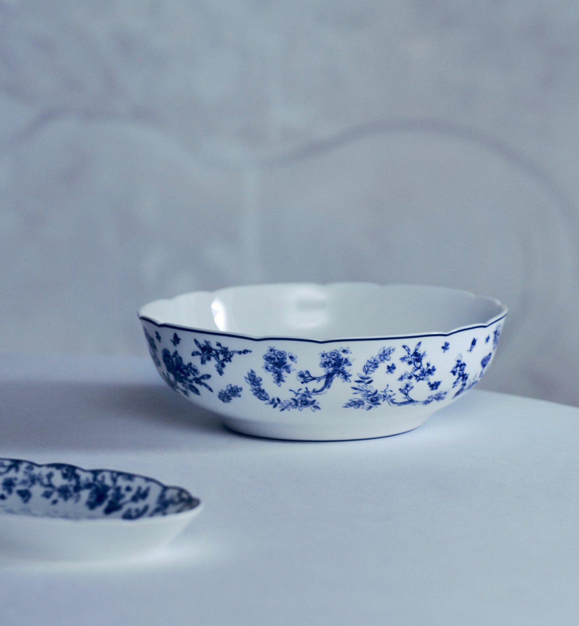 Salad Bowl Blue Toile de Jouy DIOR