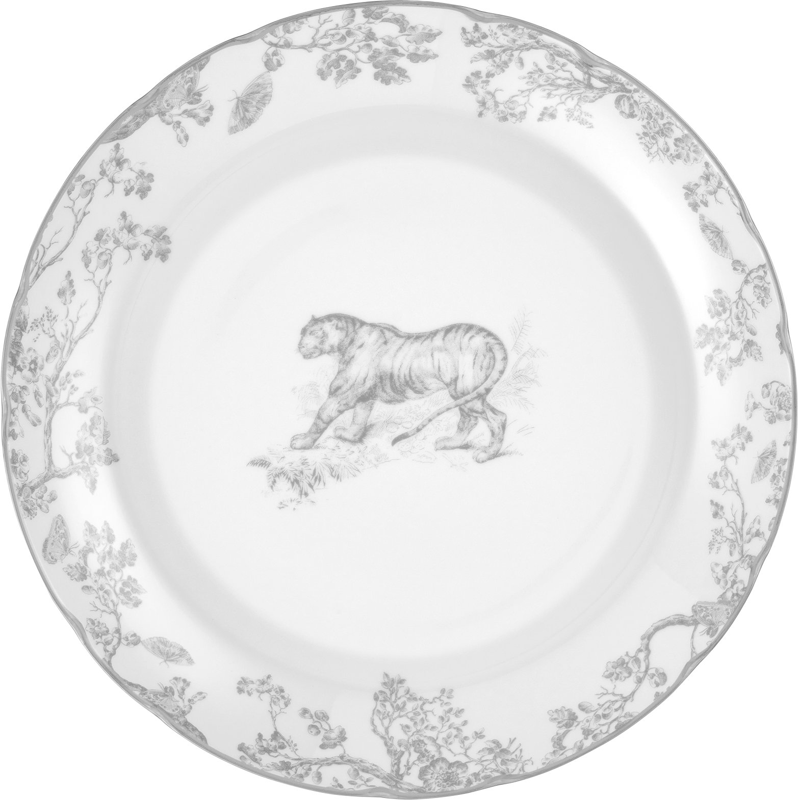 Deep Round Platter Front view