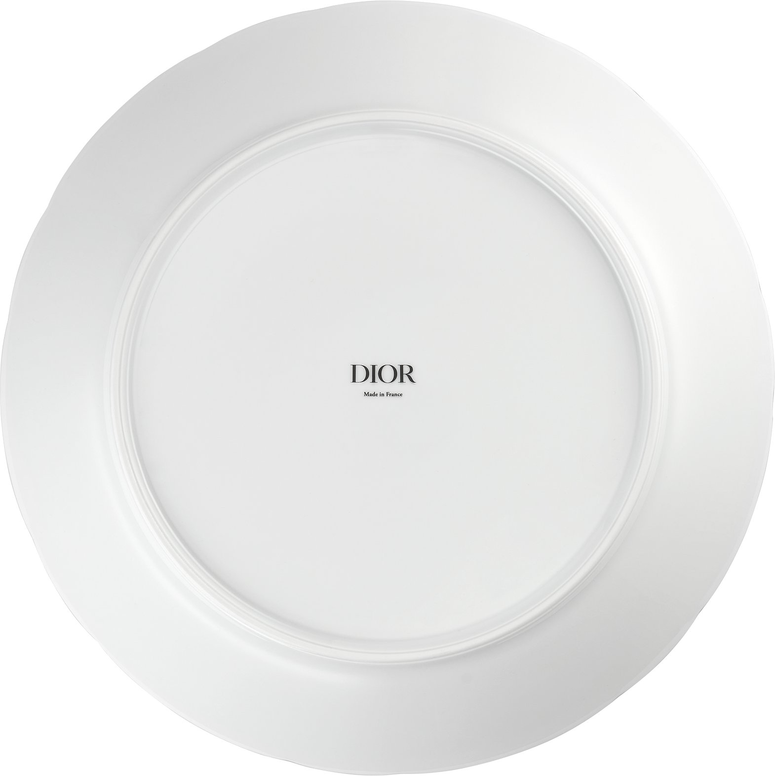 Deep Round Platter Back view