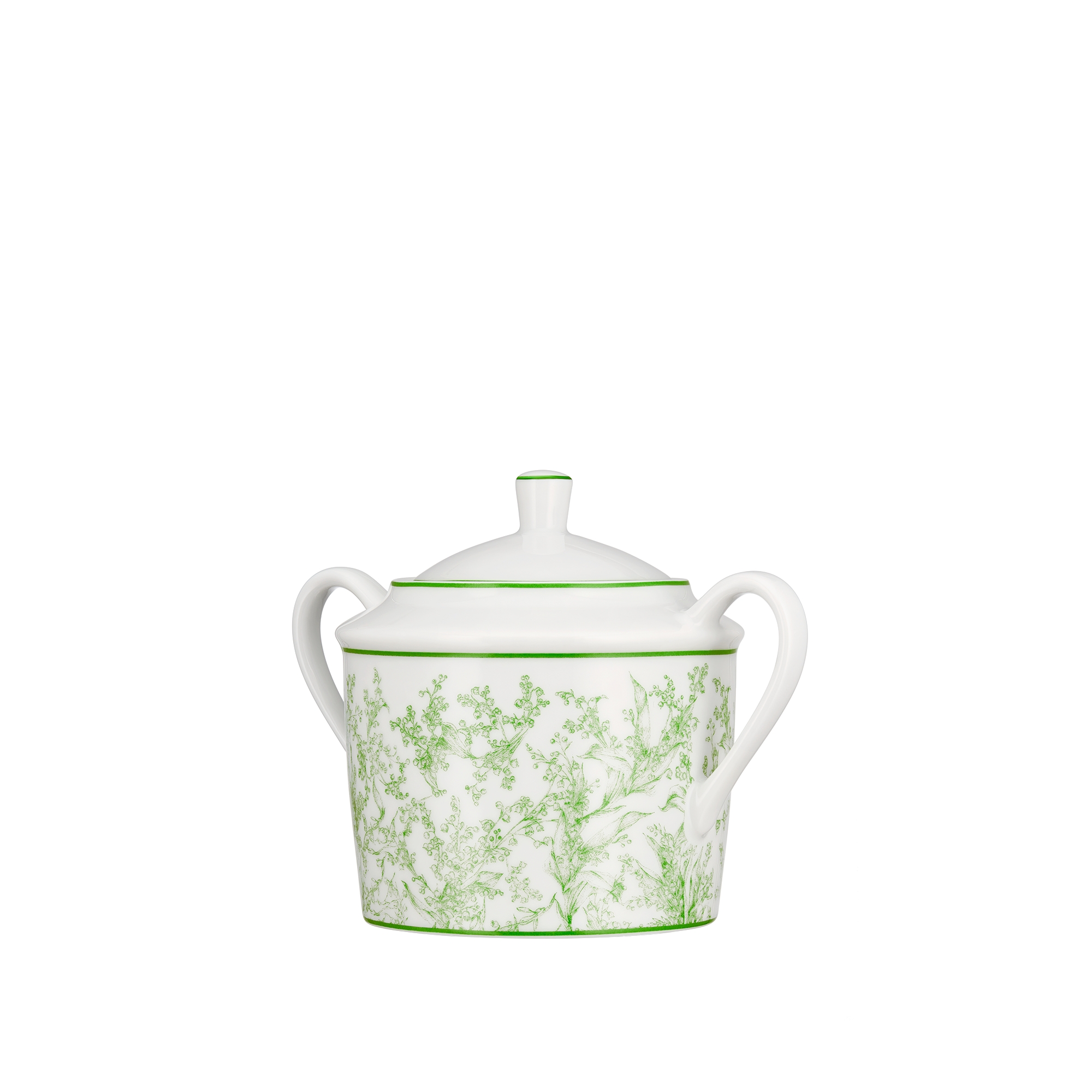 Sucrier Muguet, vert E03