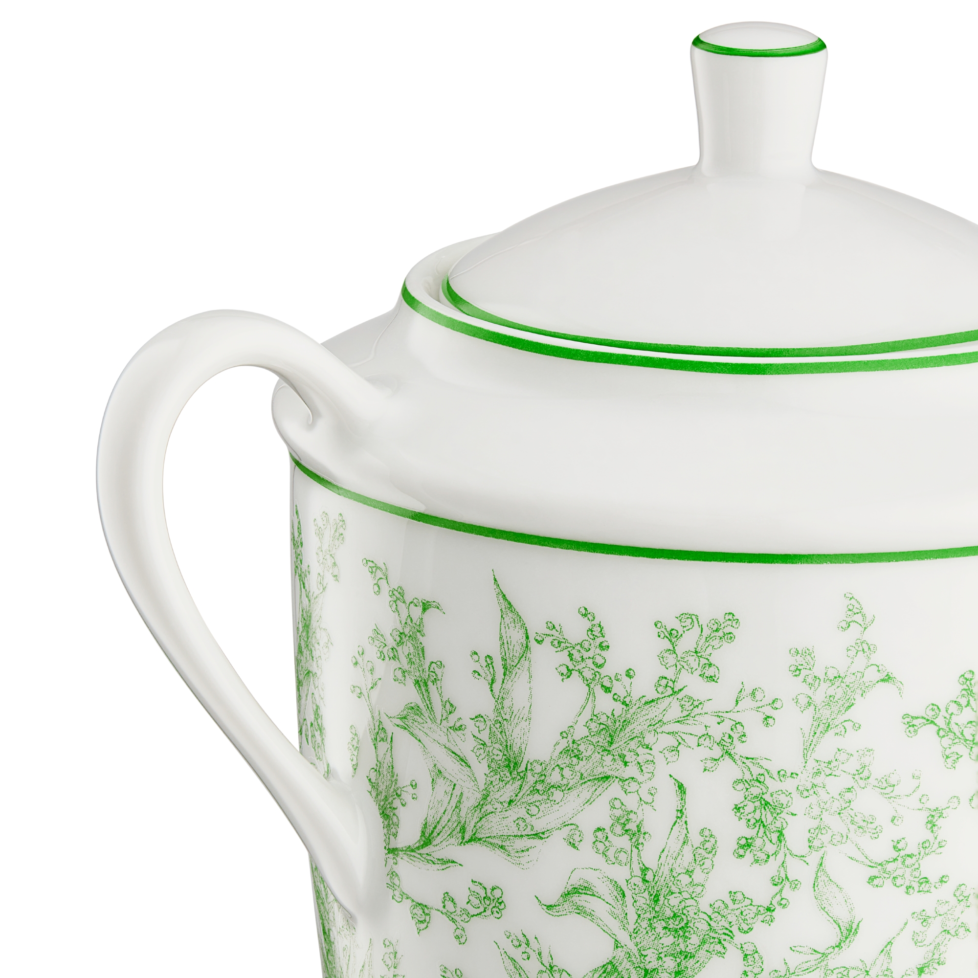 Sucrier Muguet, vert E09