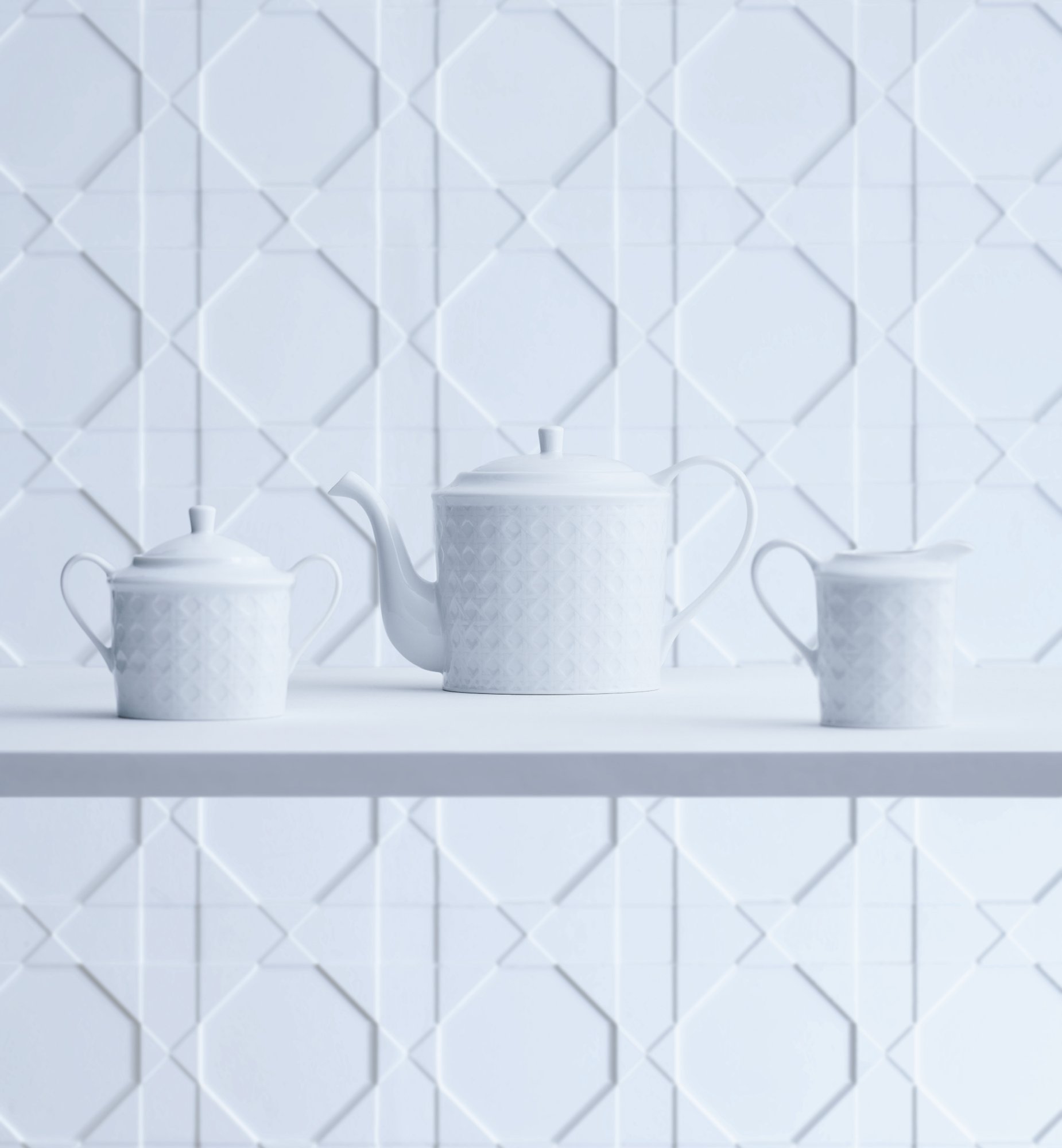Narumi Hammered zuccheriera bianca - Cose da Casa by Ediltutto srl