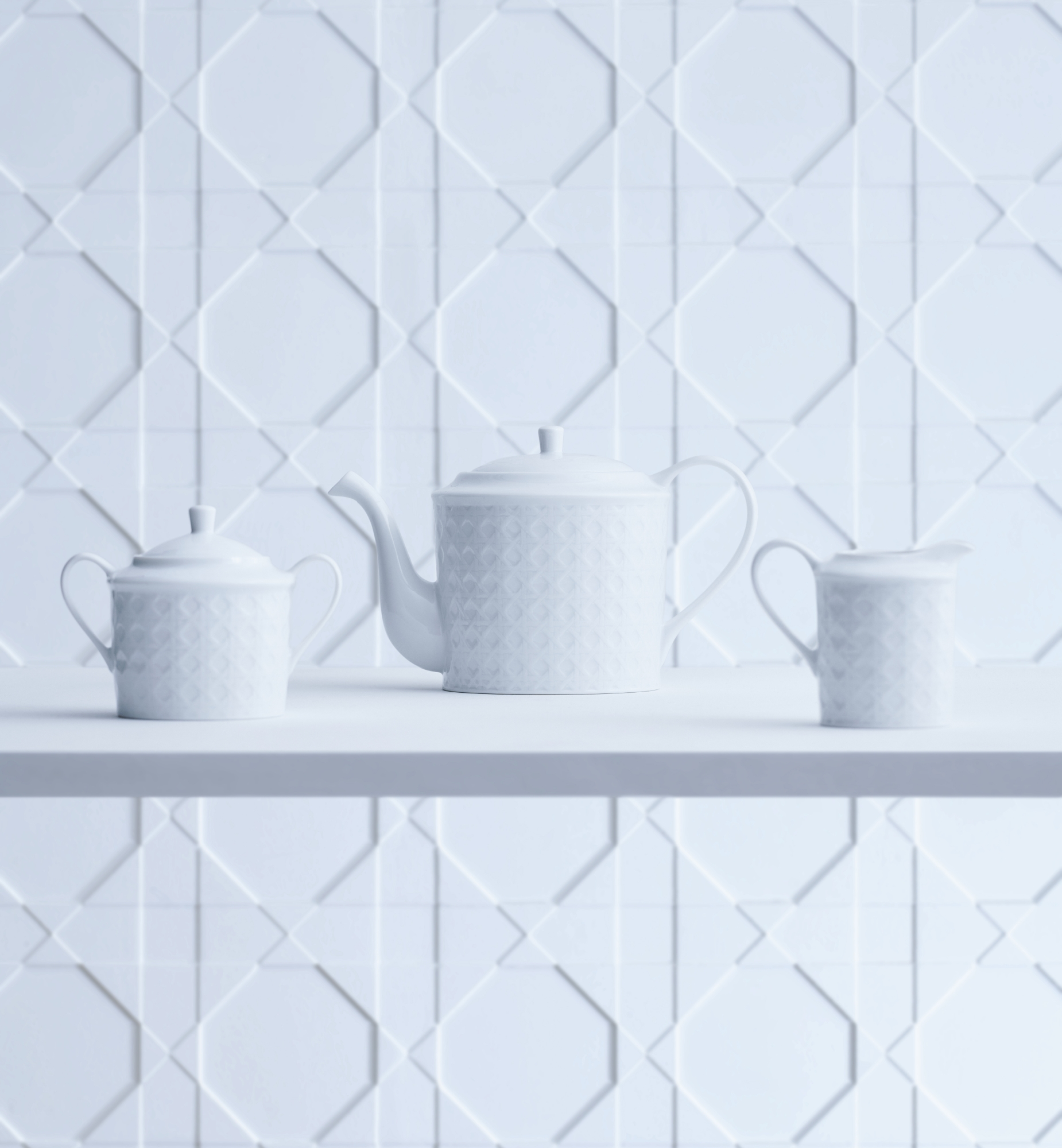 Crémier Cannage Miss Dior, blanc E12