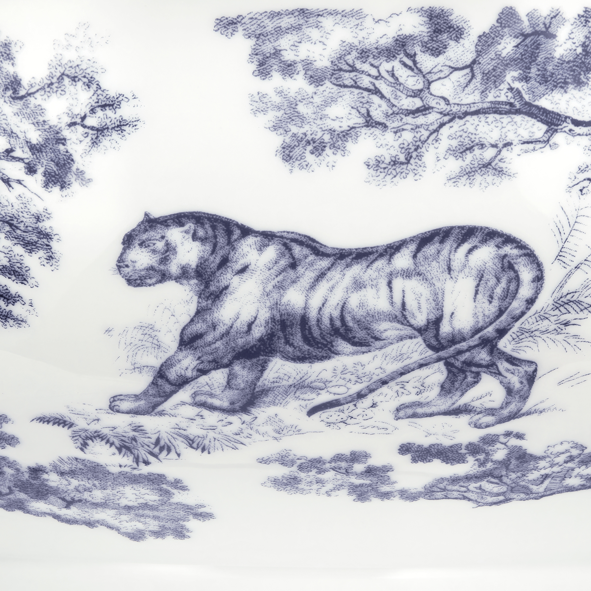 Tureen Blue Toile de Jouy E10