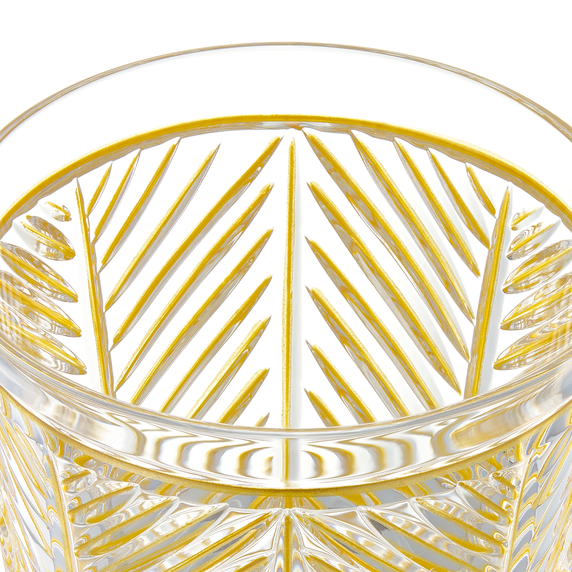 Wasserglas Von Hand bemaltes transparentes Kristall E09