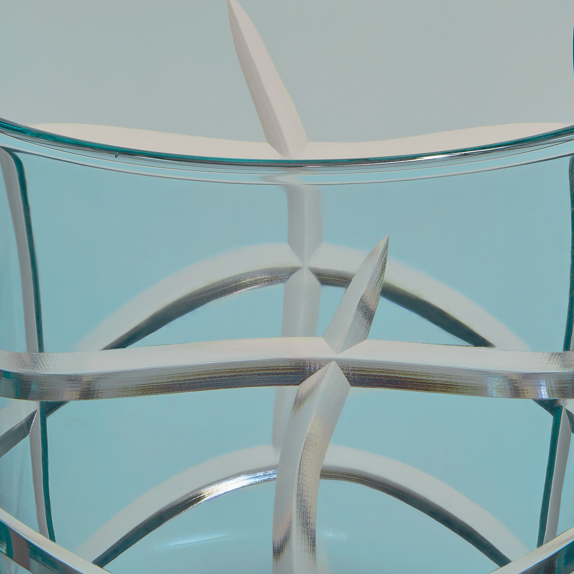 Set mit 6 kleinen Gläsern Schildpattoptik, Tinted Harmony E09