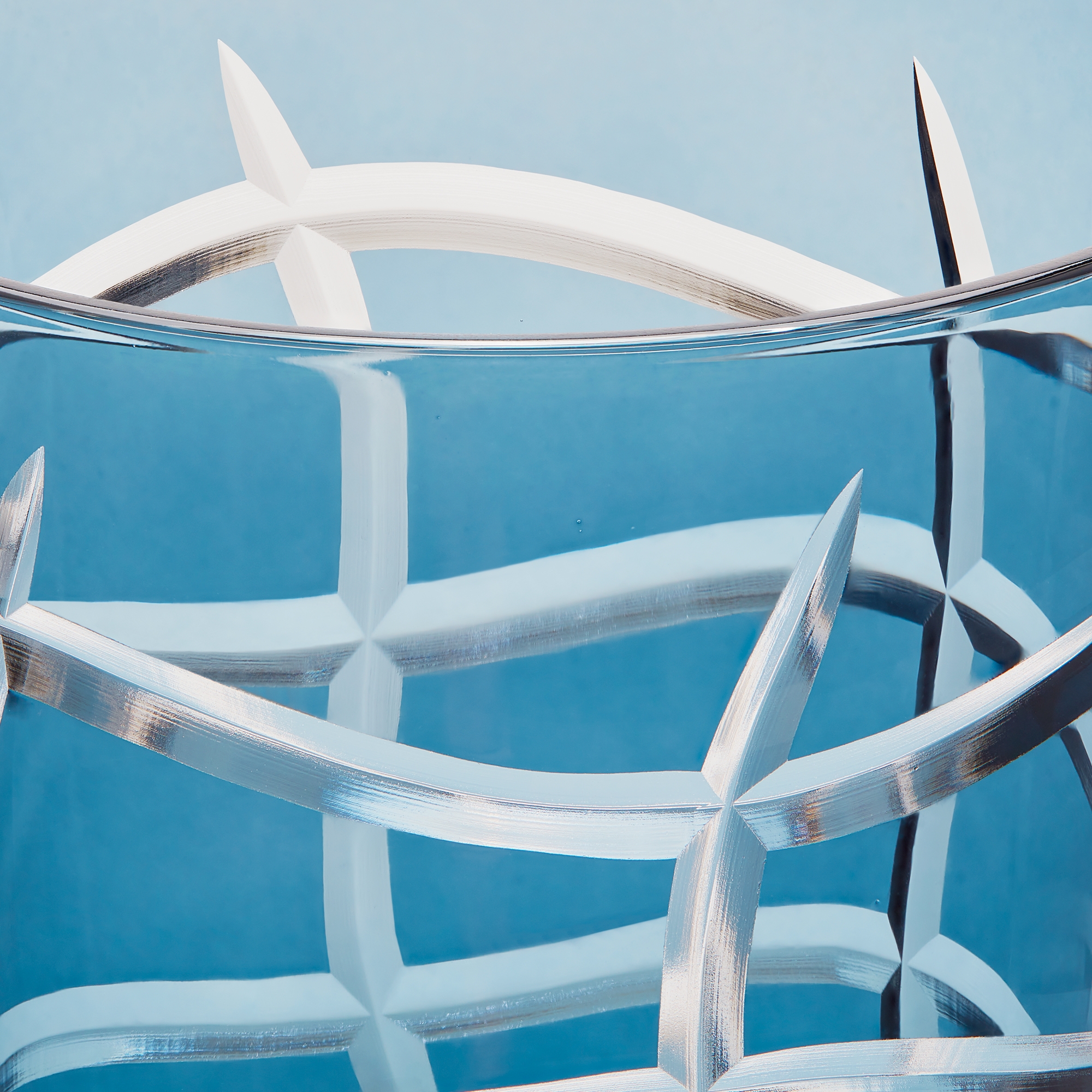 Set mit 6 kleinen Gläsern Schildpattoptik, Tinted Harmony E11