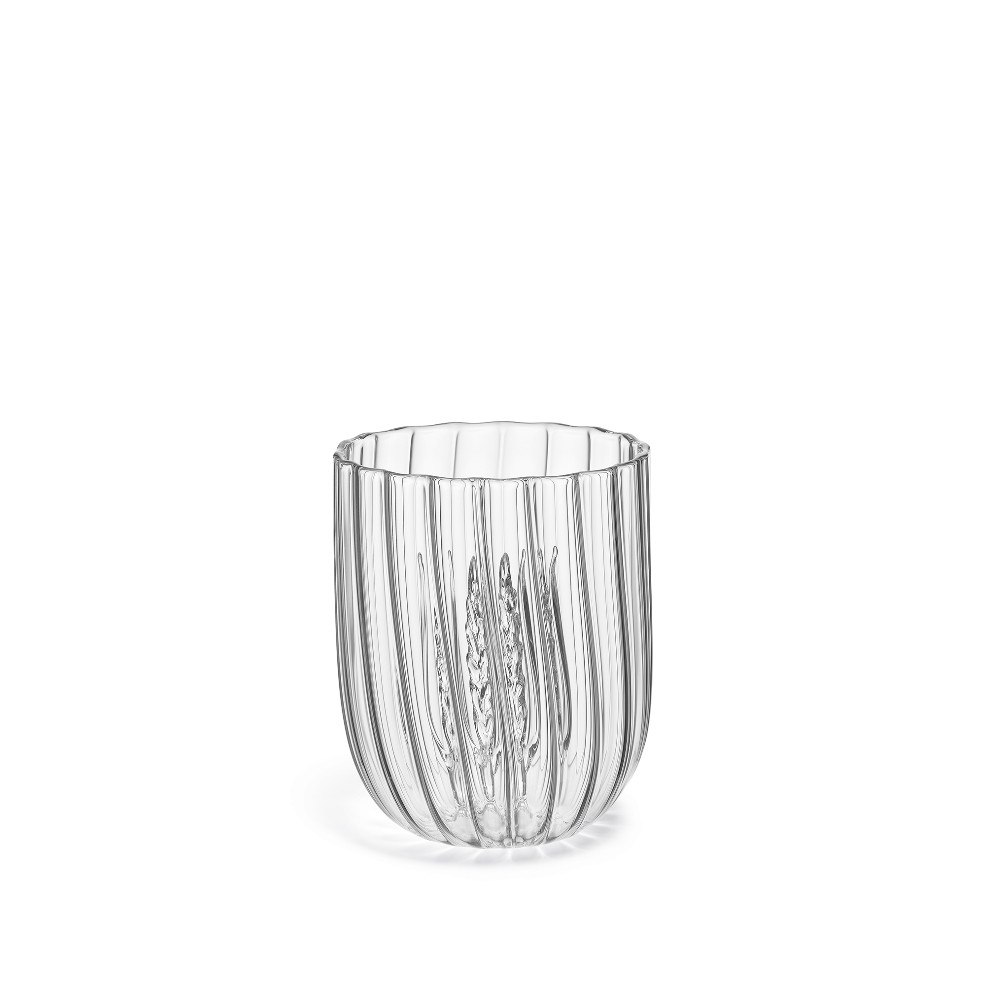 Verre à eau Sam Baron pour Dior Maison, verre soufflé bouche incolore E08