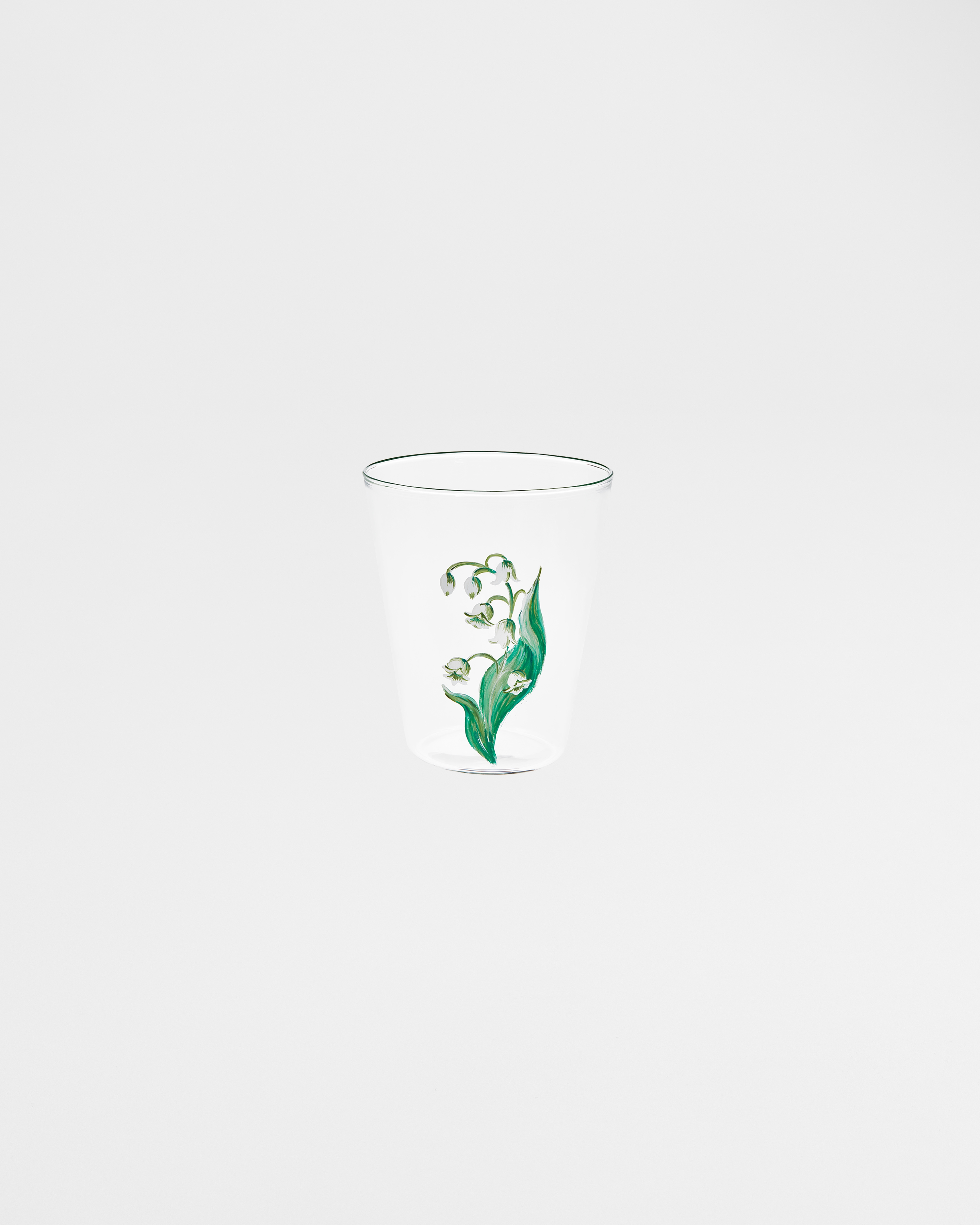 Water Glass Lily of the Valley, Transparent E01