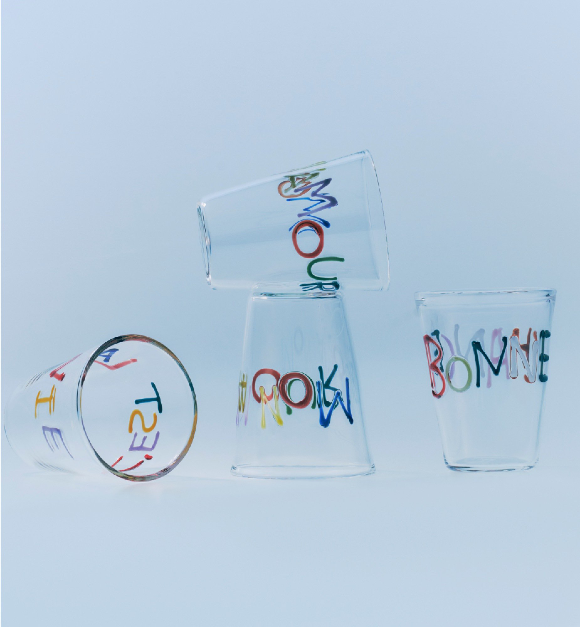 Water Glass Worn view