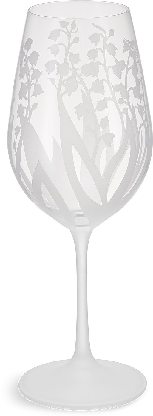 Water Glass Lily of the Valley, Transparent | DIOR