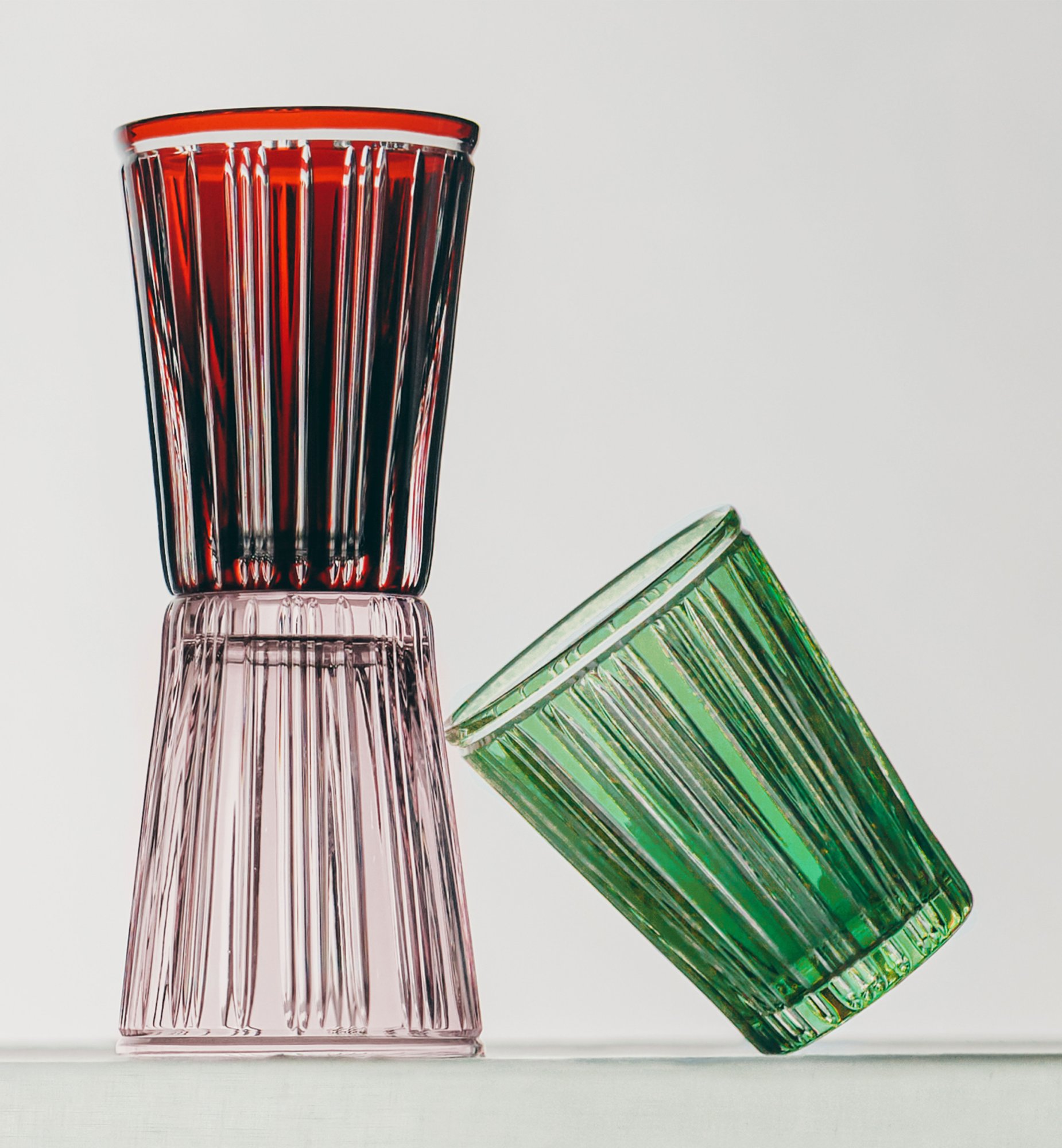 Water Glass Worn view