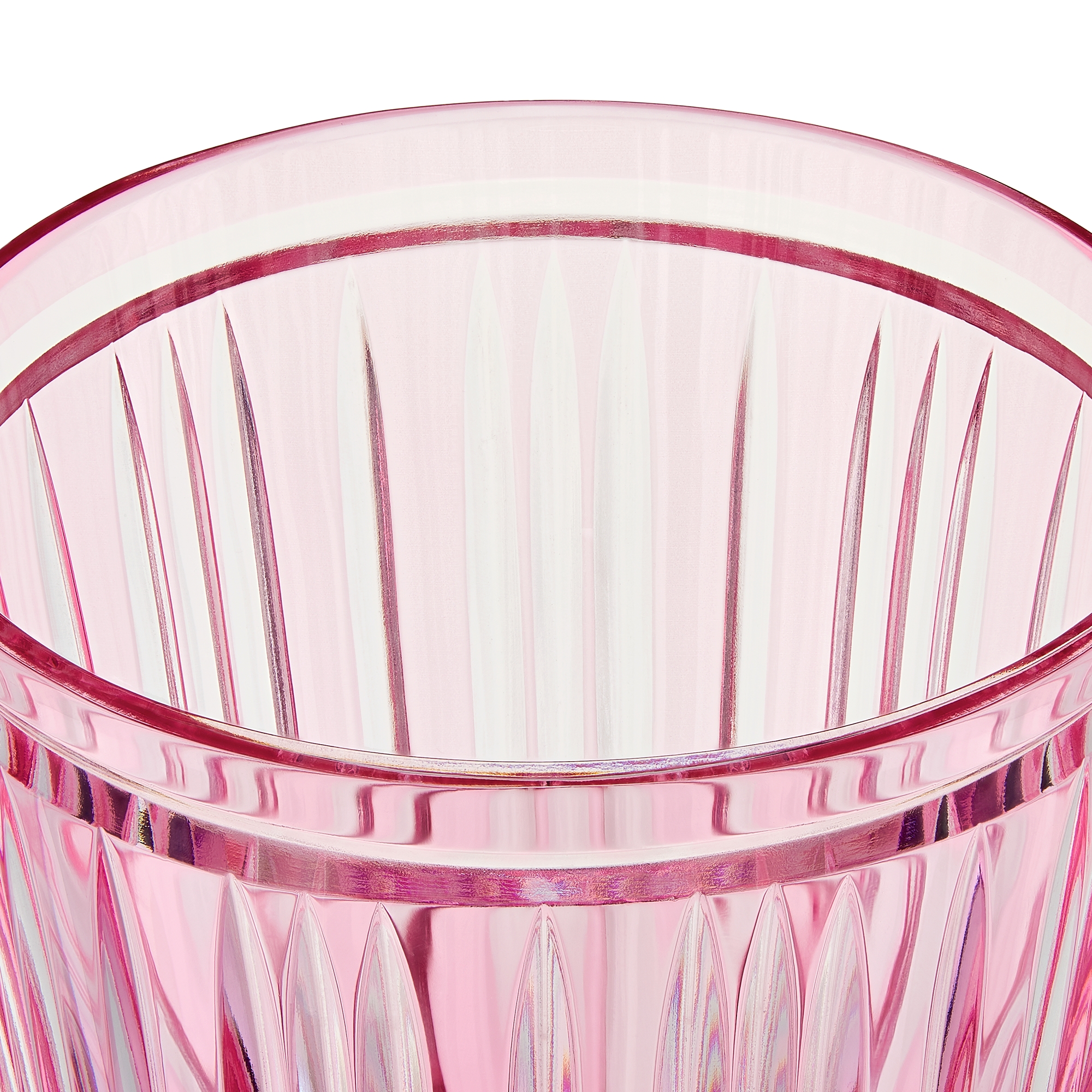 Water Glass Stripes, Pink E09