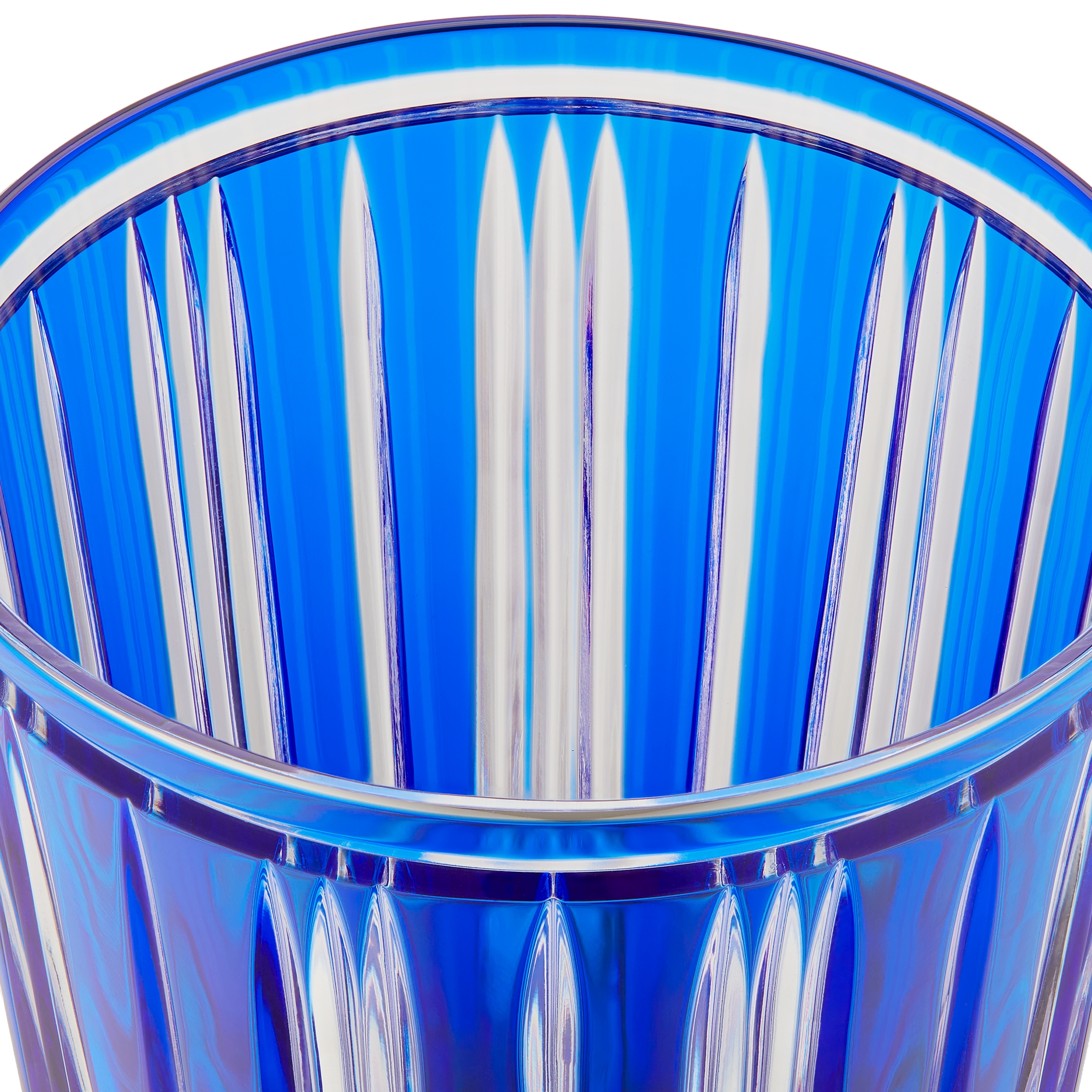 Waterglas Gestreept motief, blauw E09