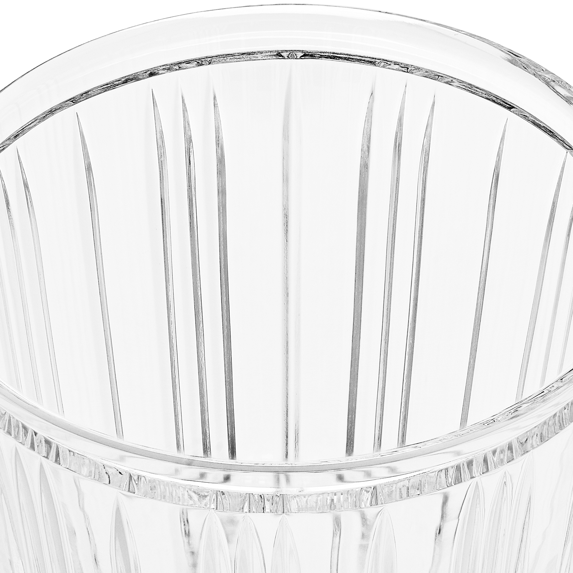 Water Glass Stripes, Transparent E09