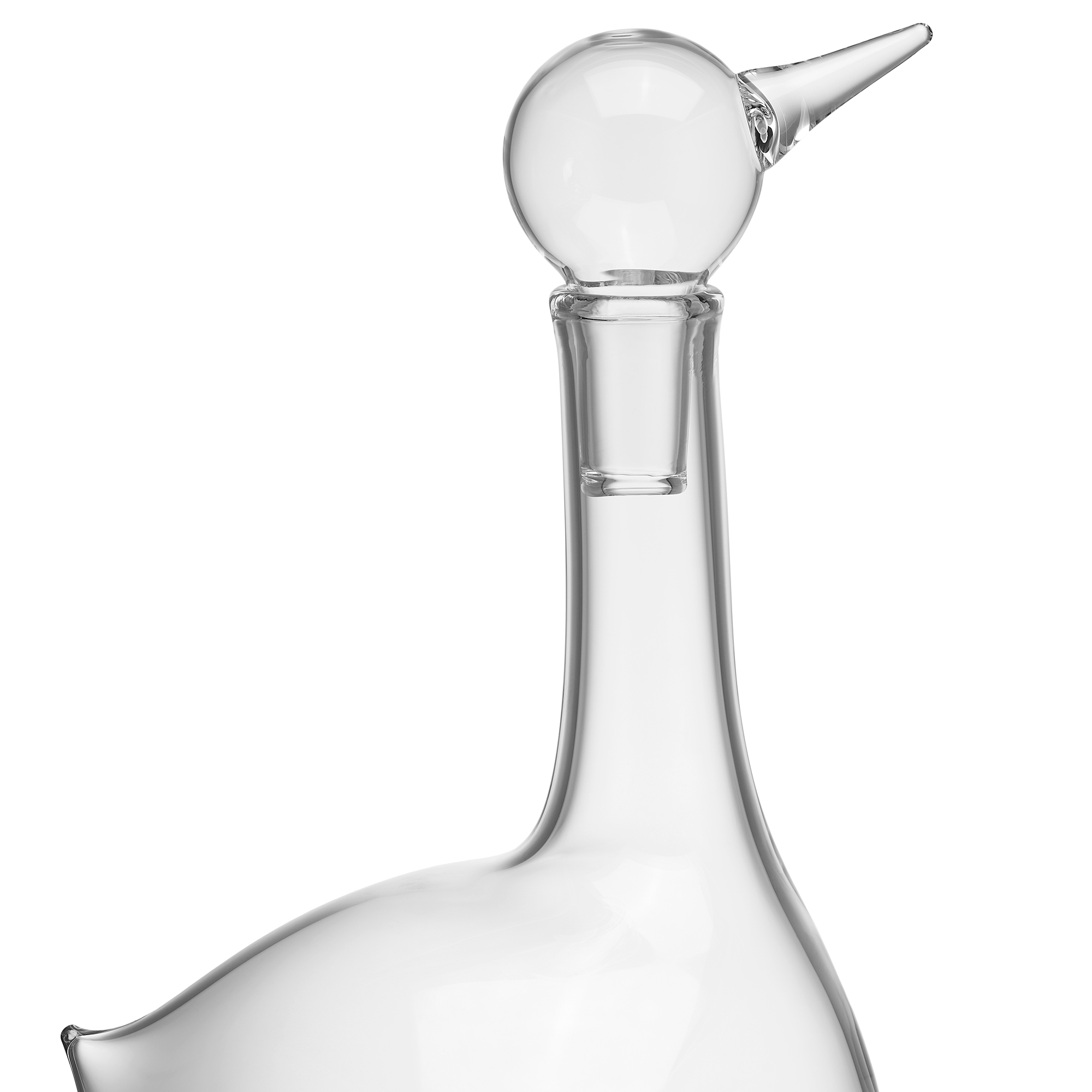 Carafe Sam Baron pour Dior Maison, verre soufflé bouche incolore E10