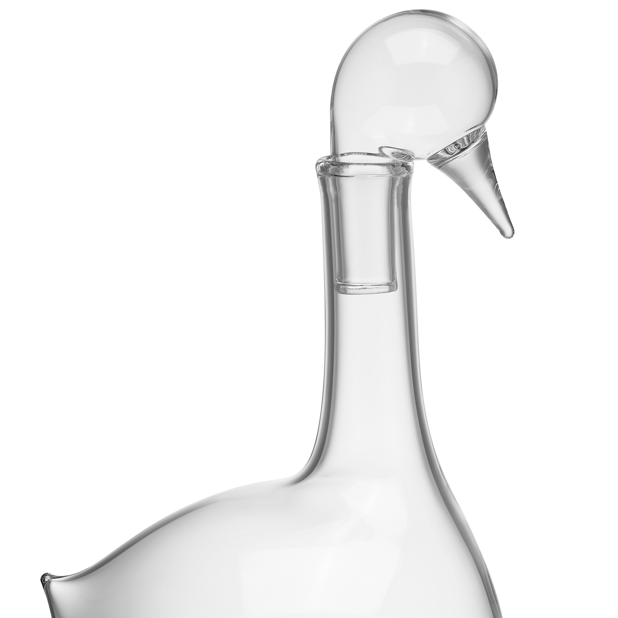 Carafe Sam Baron pour Dior Maison, verre soufflé bouche incolore E11
