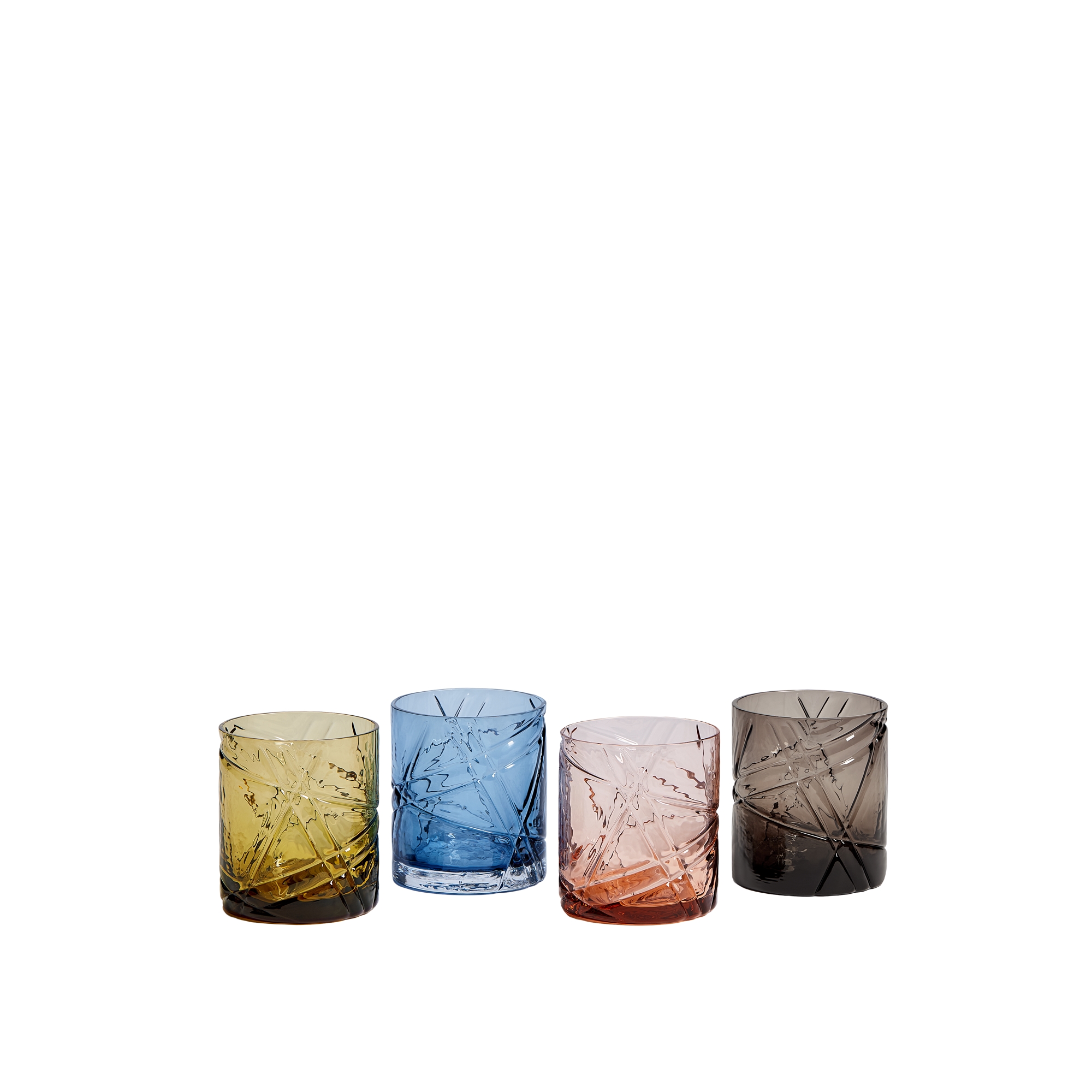  Multicolor Smoky Transparent Crystalline