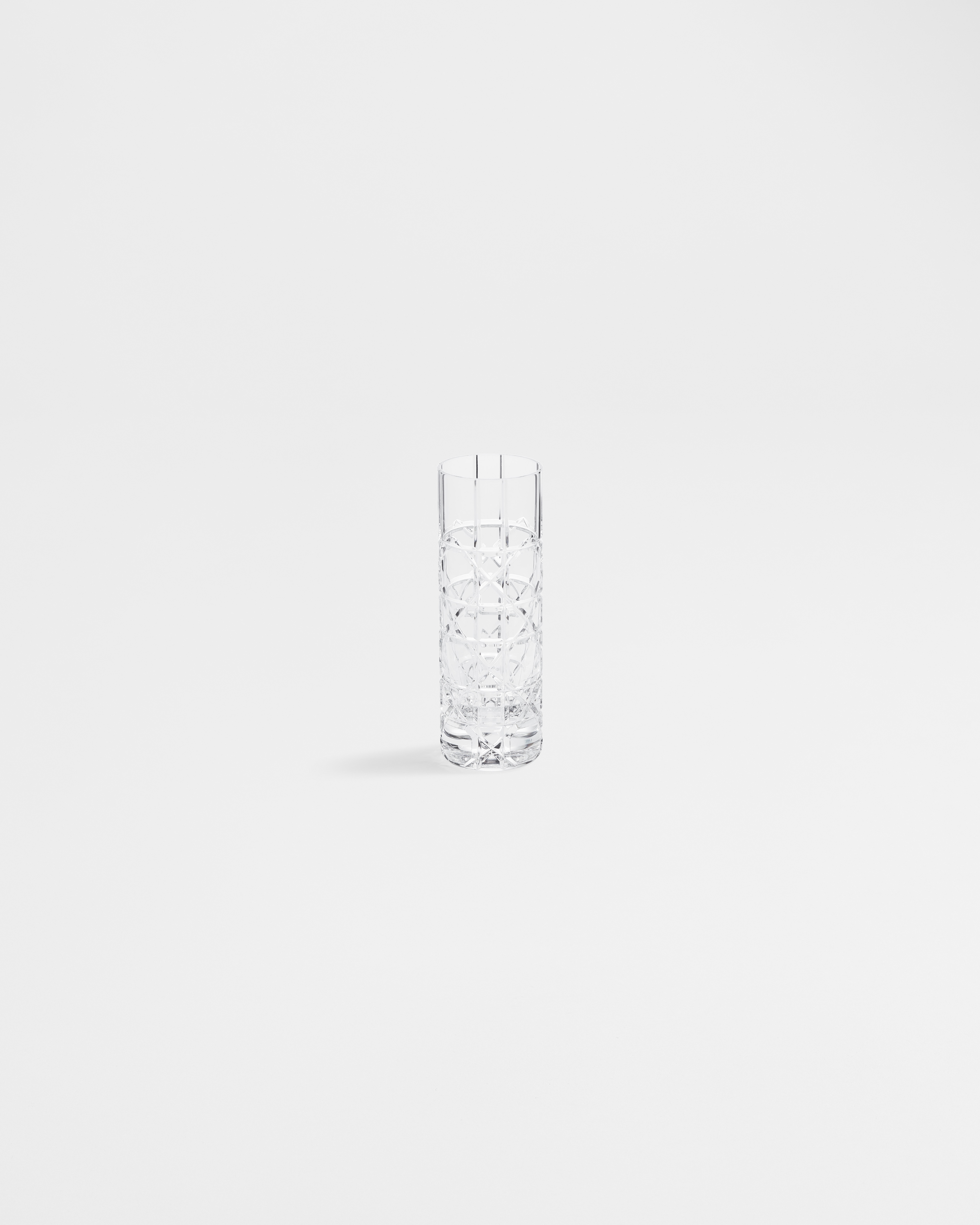 Shot Glass Crystal with Cannage Motif E01