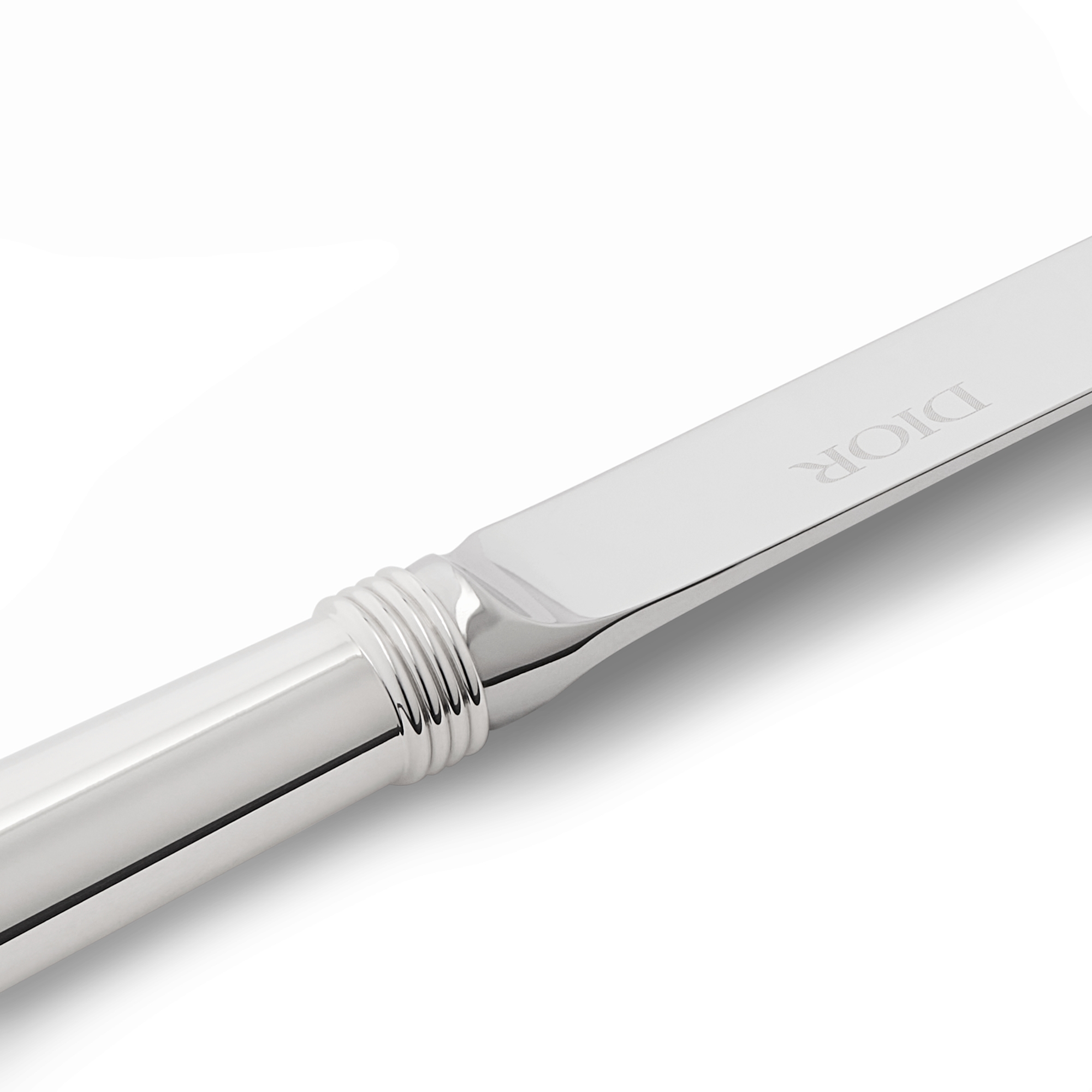 Dessertmesser Rond Point, versilbertes Metall E09