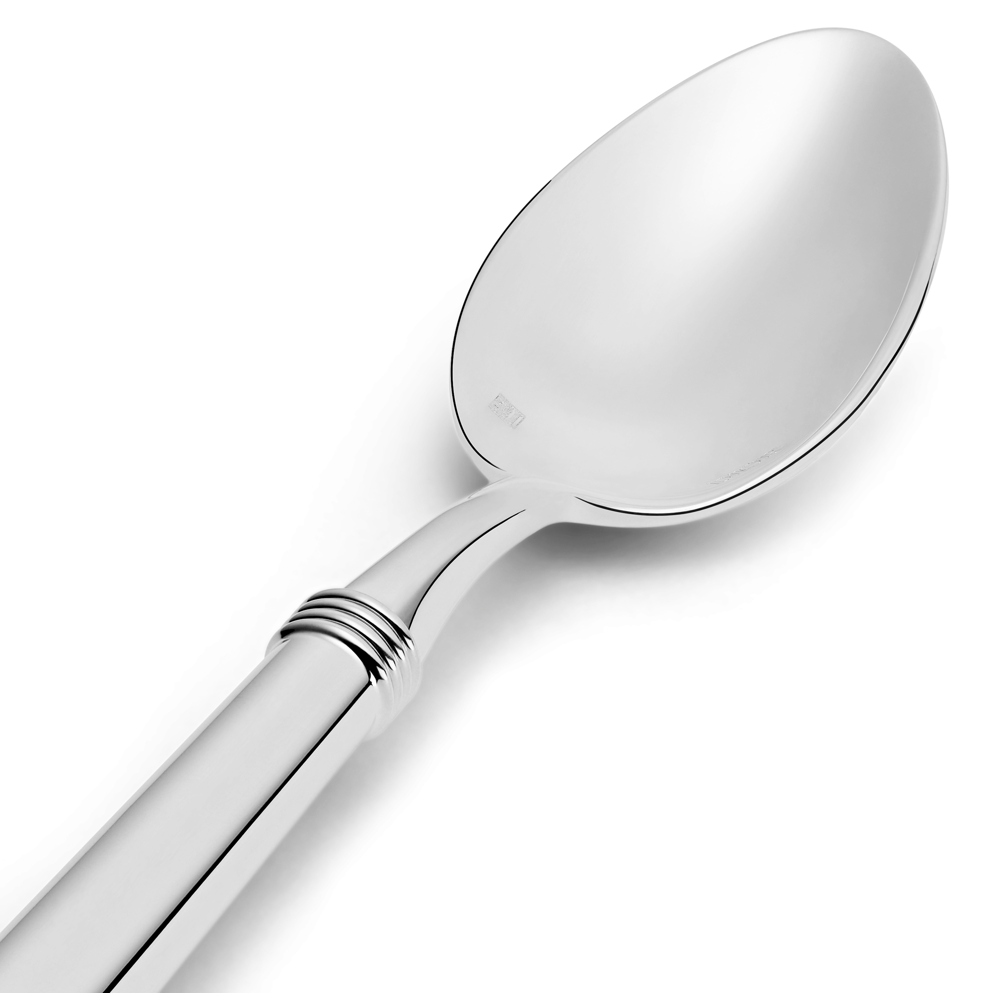 Espressolepel Rond Point, zilvergecoat metaal E09