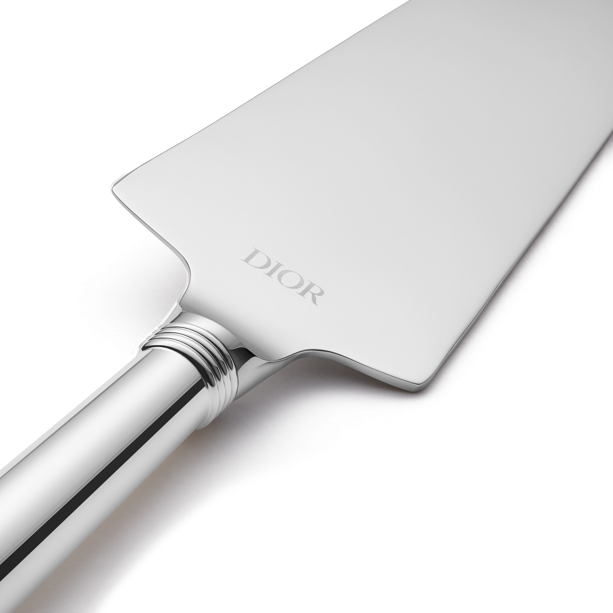 Pelle à tarte Rond Point, métal argenté E09