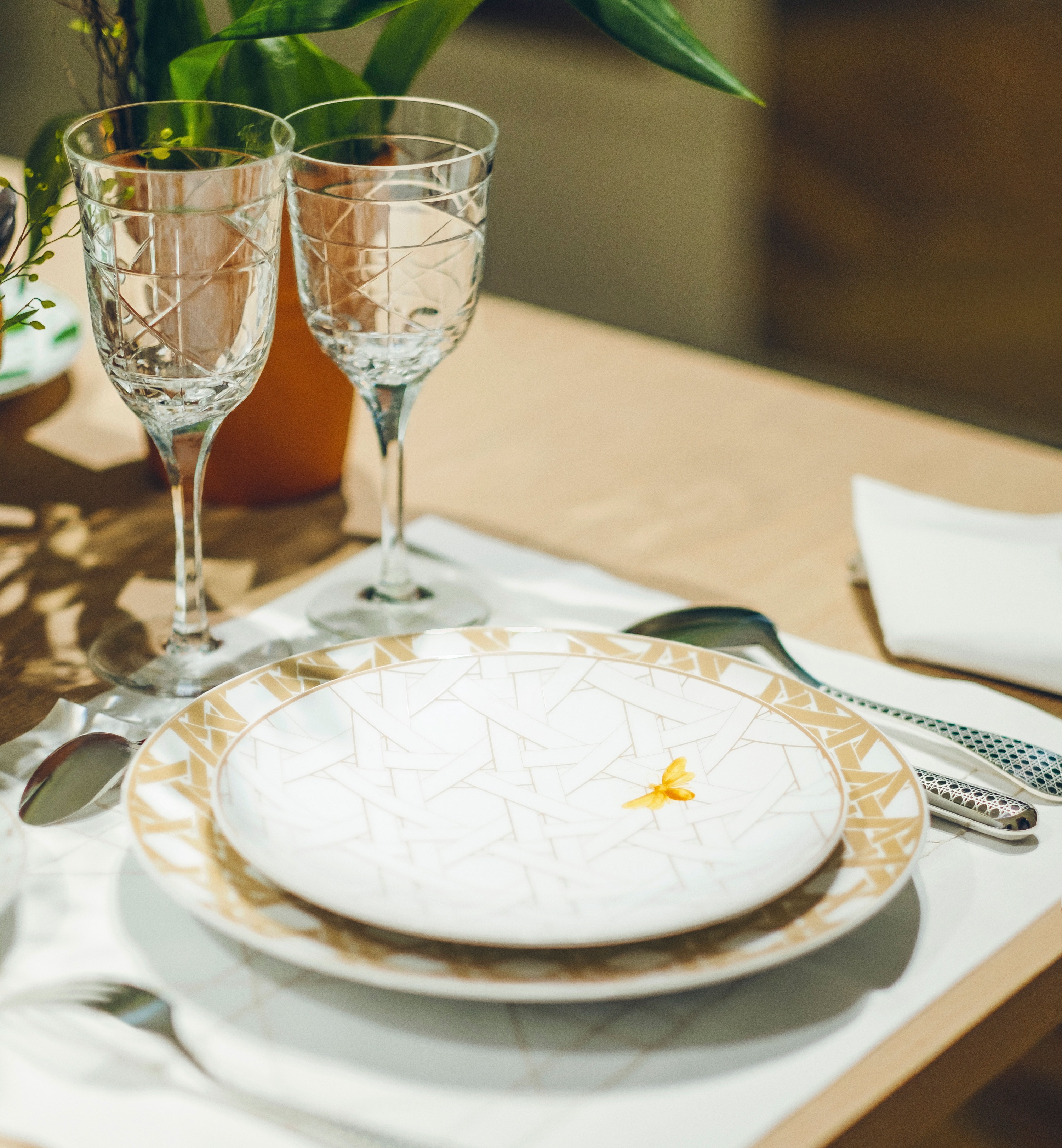 プレースマット & ナプキン セット カナージュ E10