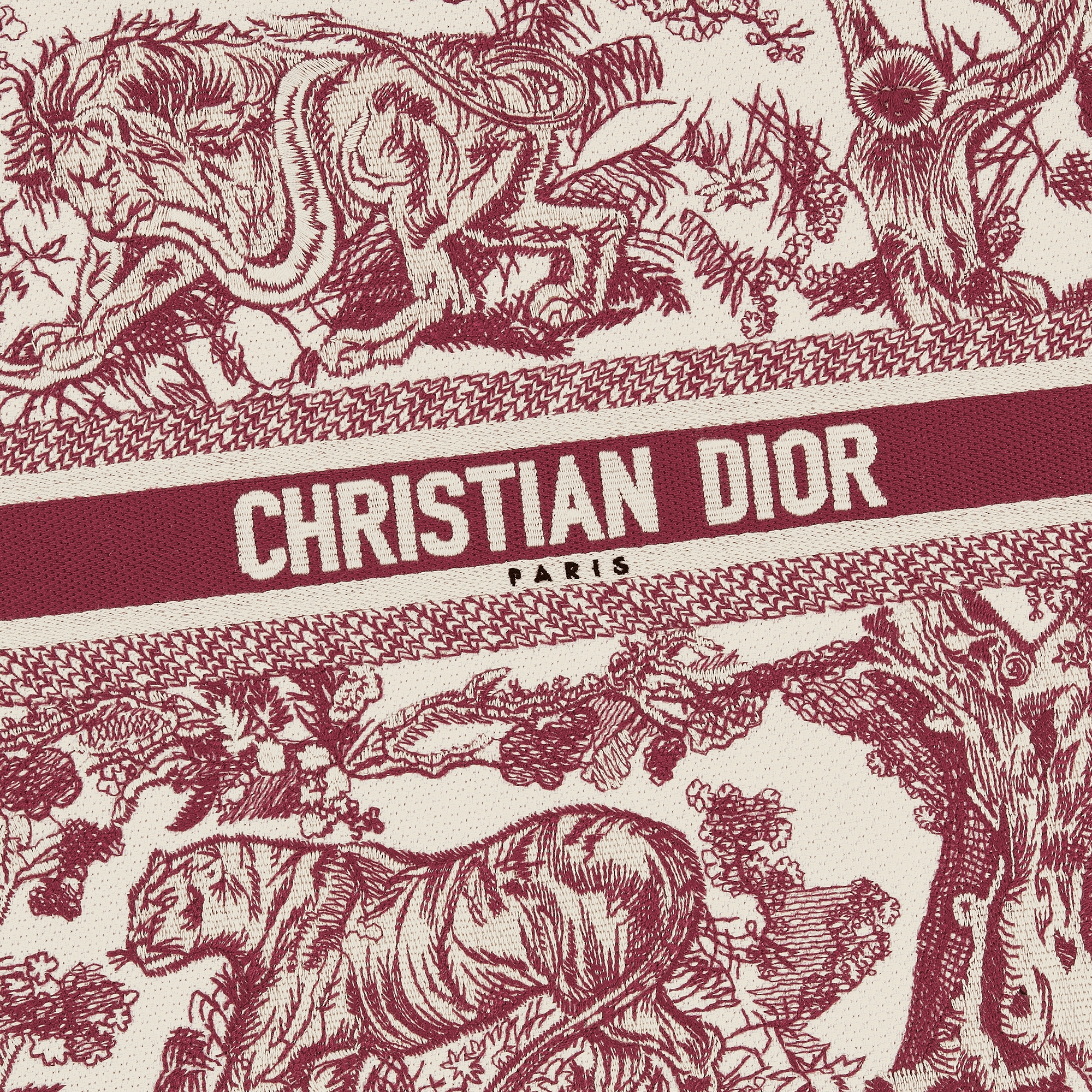 Placemat Burgundy Toile de Jouy E09