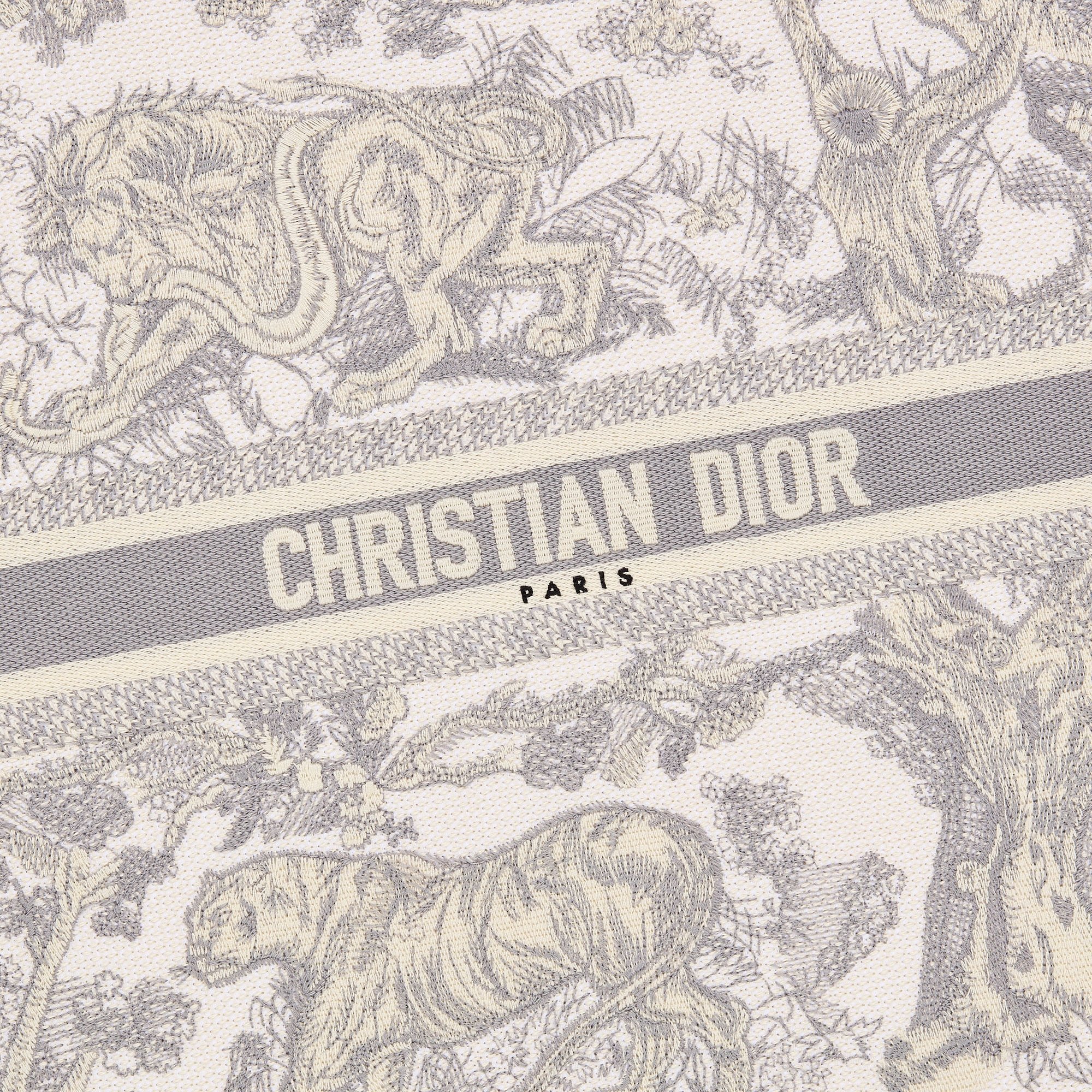 Set de table Toile de Jouy, gris E09