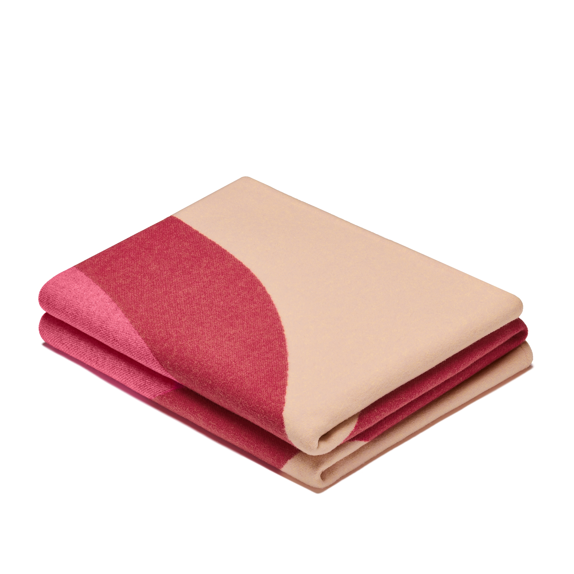 블랭킷 핑크 CD Entrelacés 울 캐시미어 E03