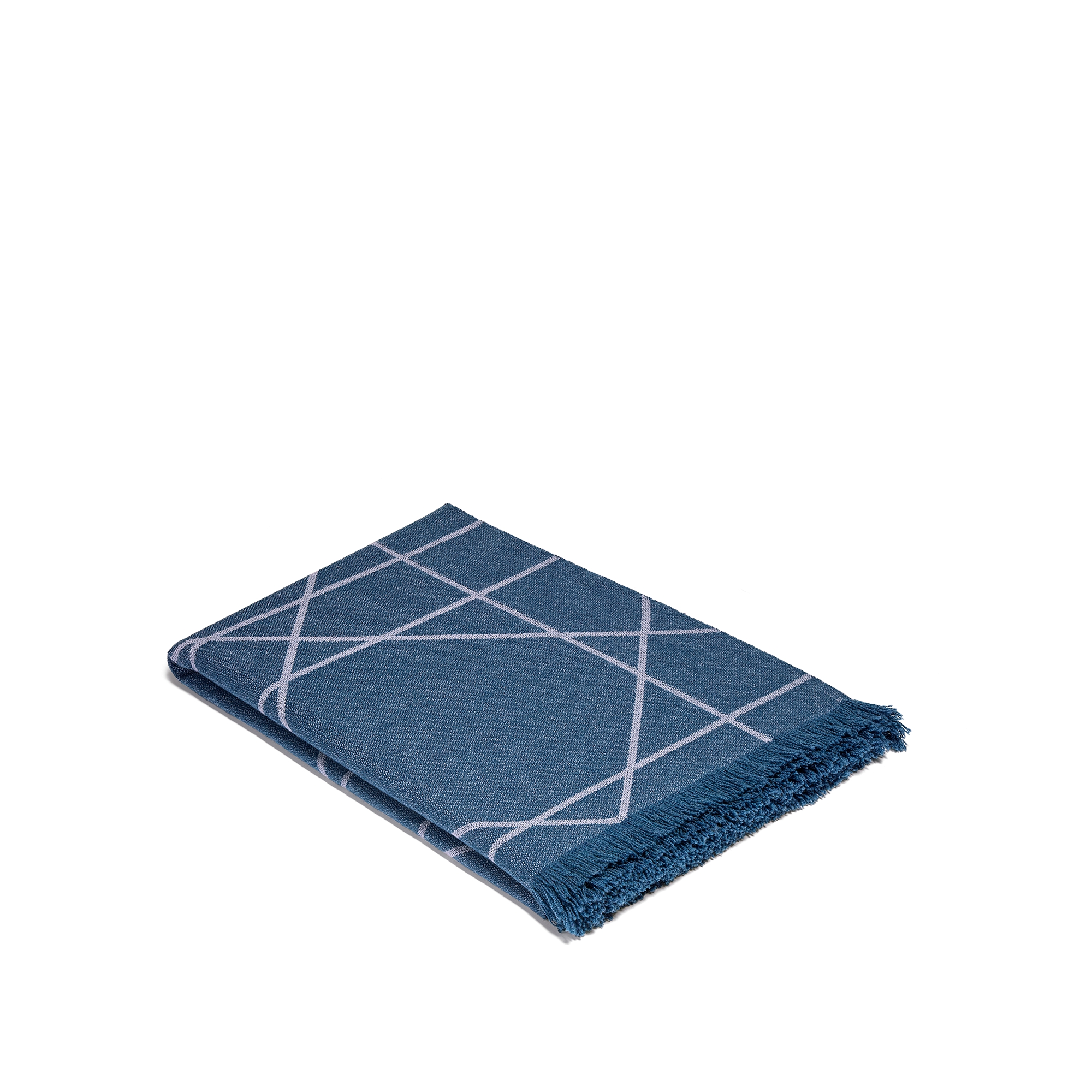 Decke Cannage in Blau E03