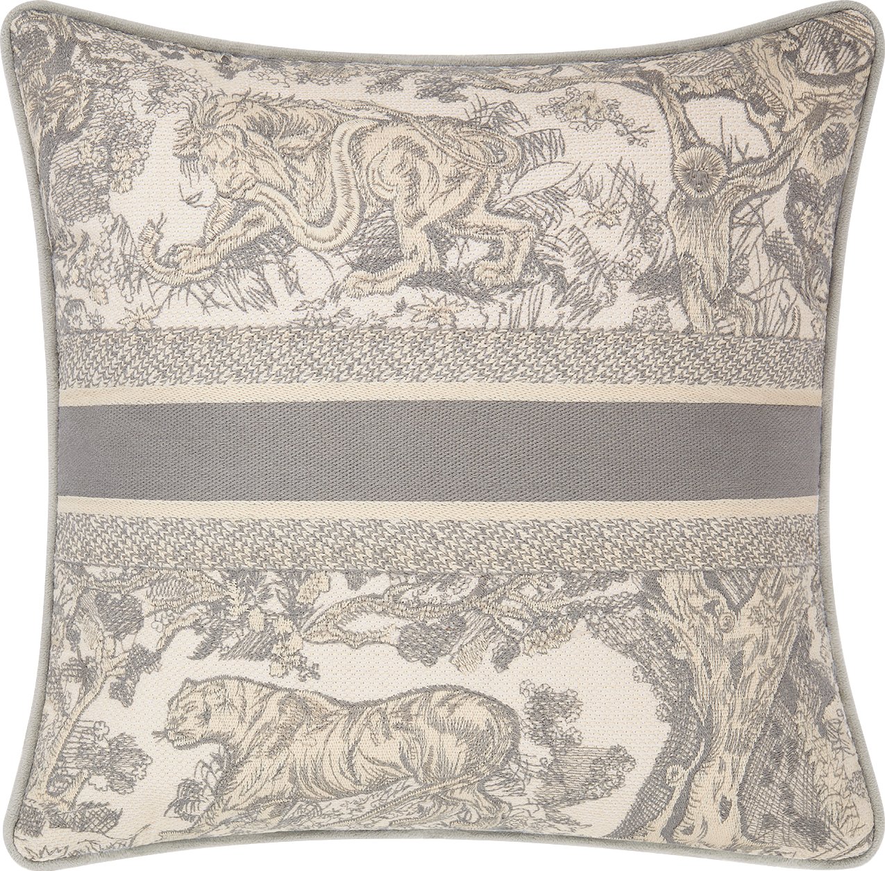 Small Square Pillow Back view