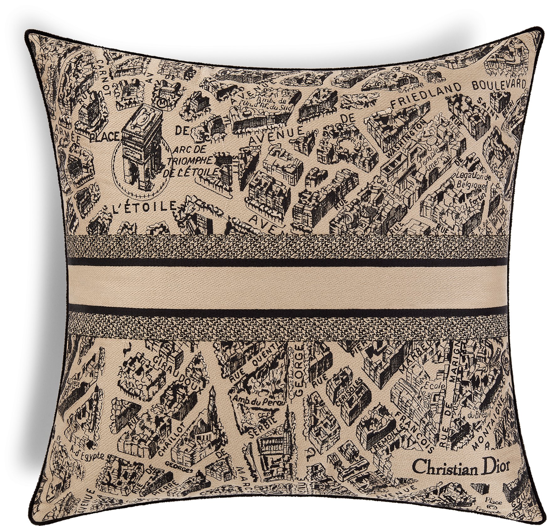 Square Pillow Back view