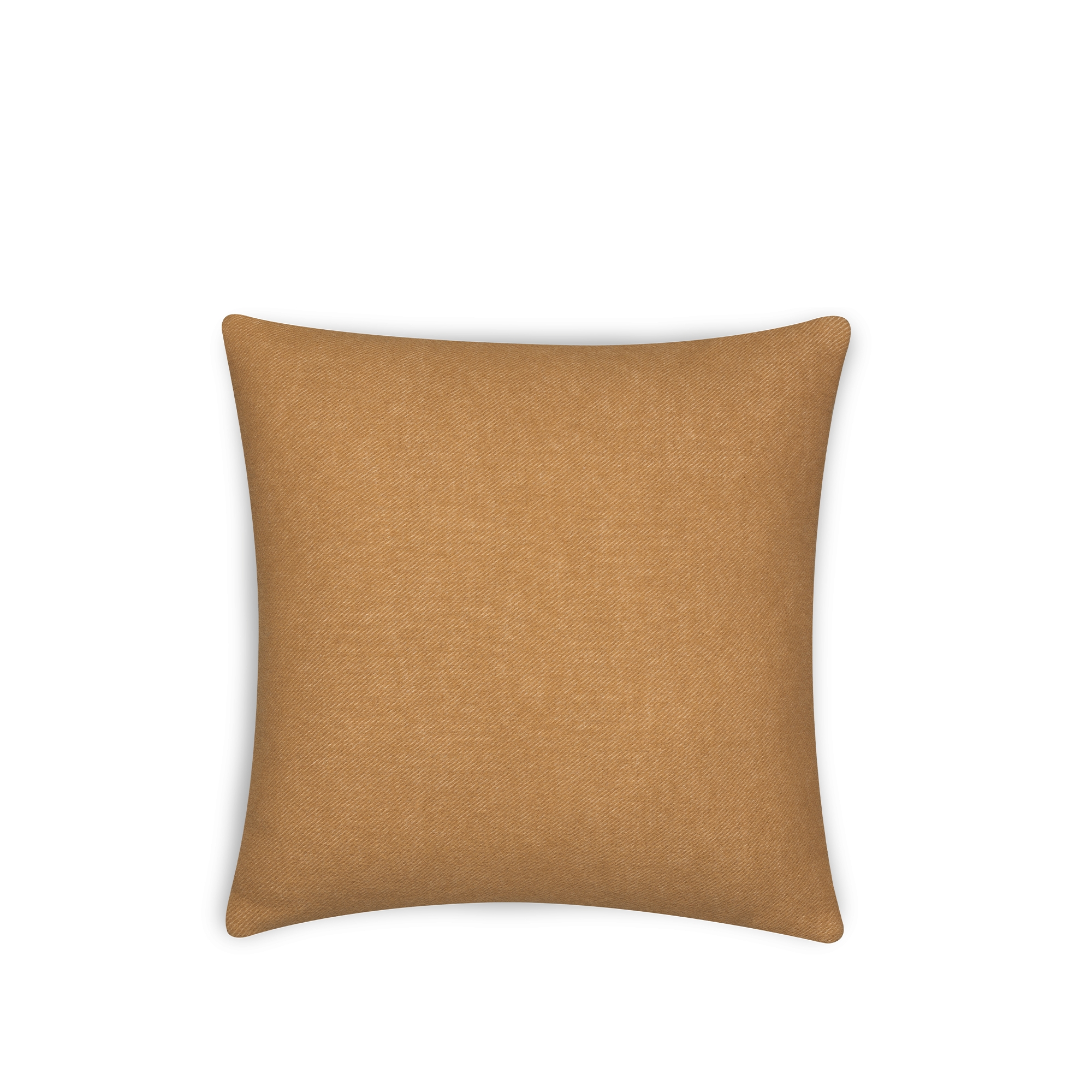 스퀘어 쿠션 베이지 까나쥬 타탄 울 캐시미어 자카드 E08