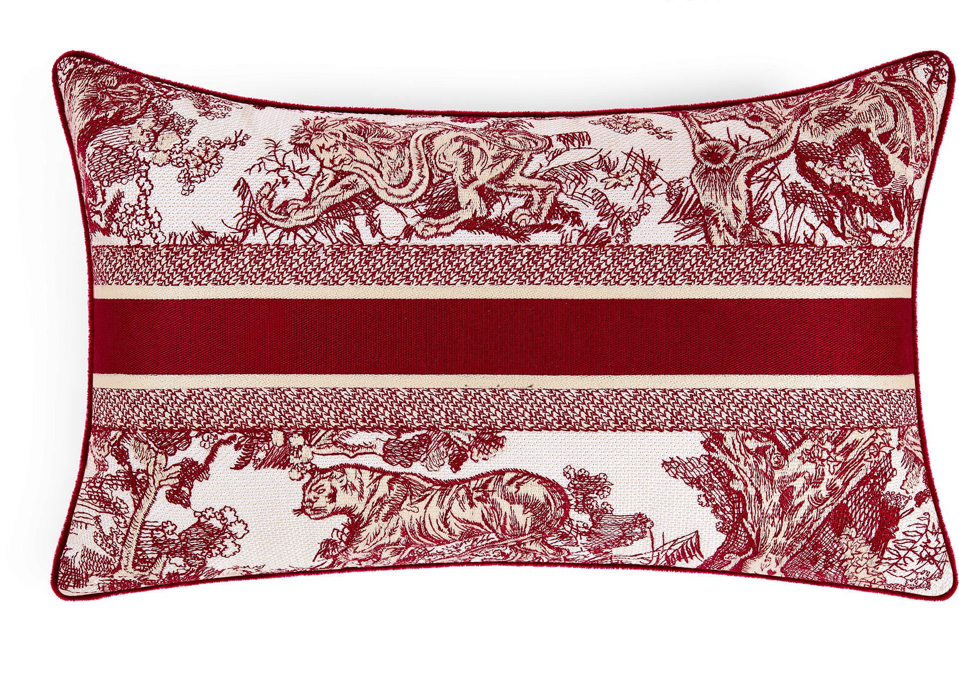 Rectangular Pillow Back view