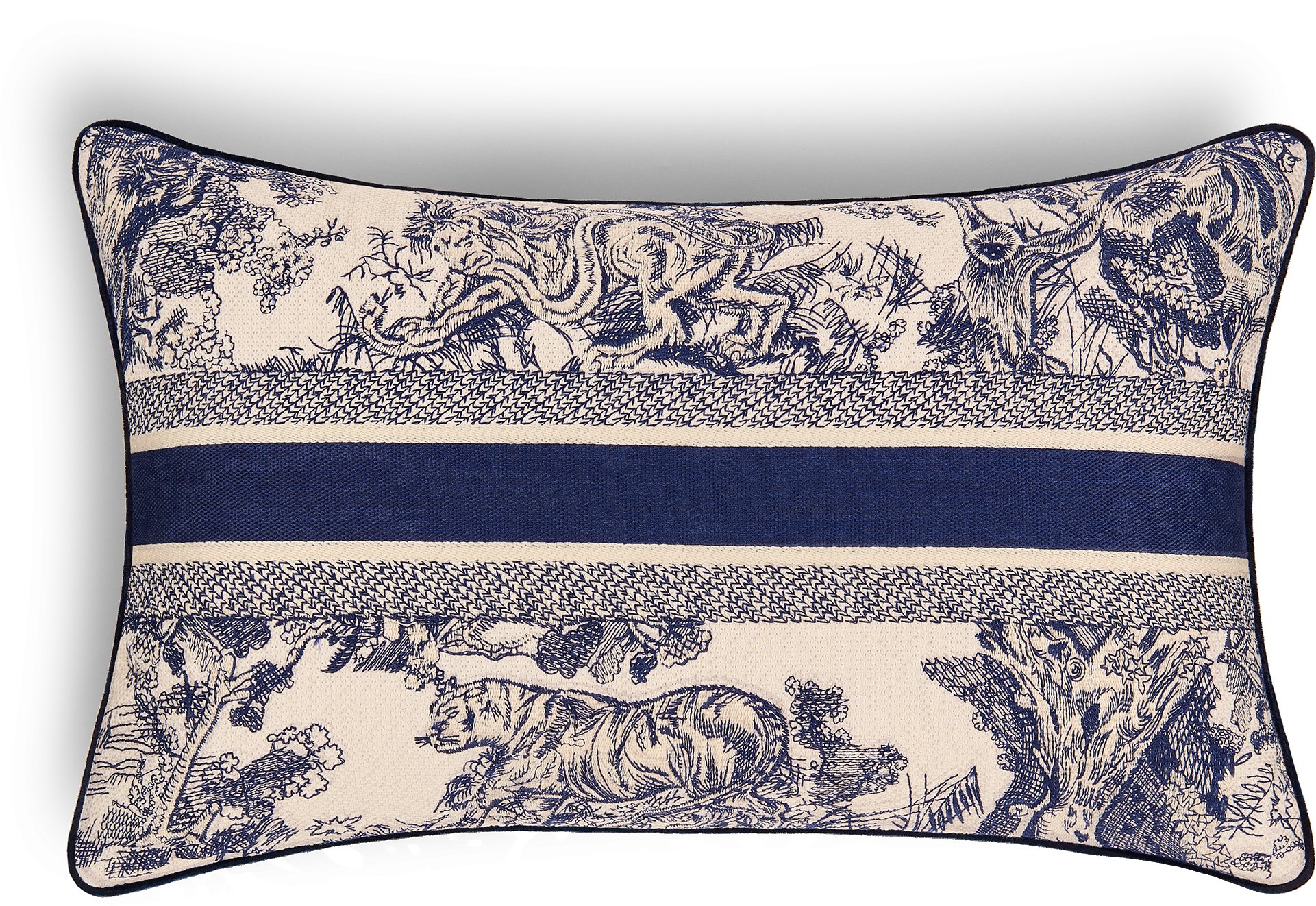 Rectangular Pillow Back view
