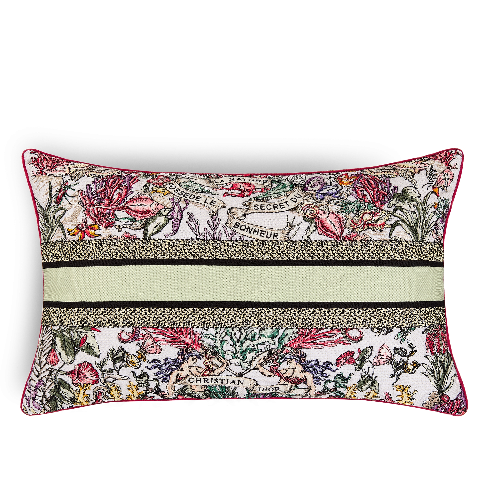 レクタンギュラー クッション Dior Cabinet de la Mer E08