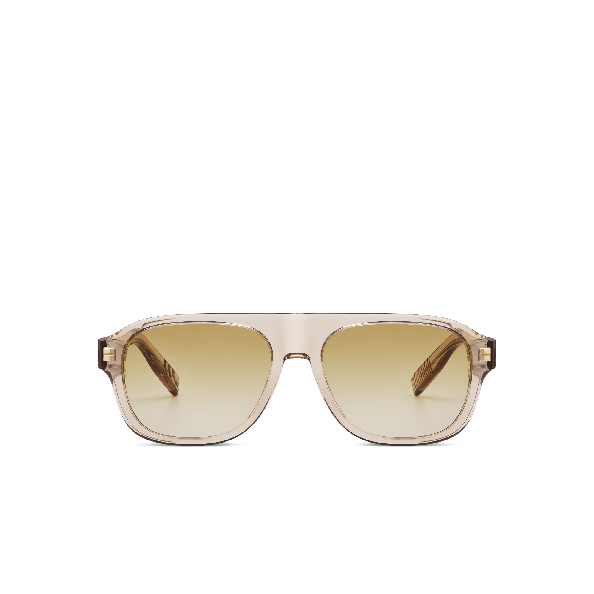 CD Icon A1I Gafas de sol aviador beige transparente E01