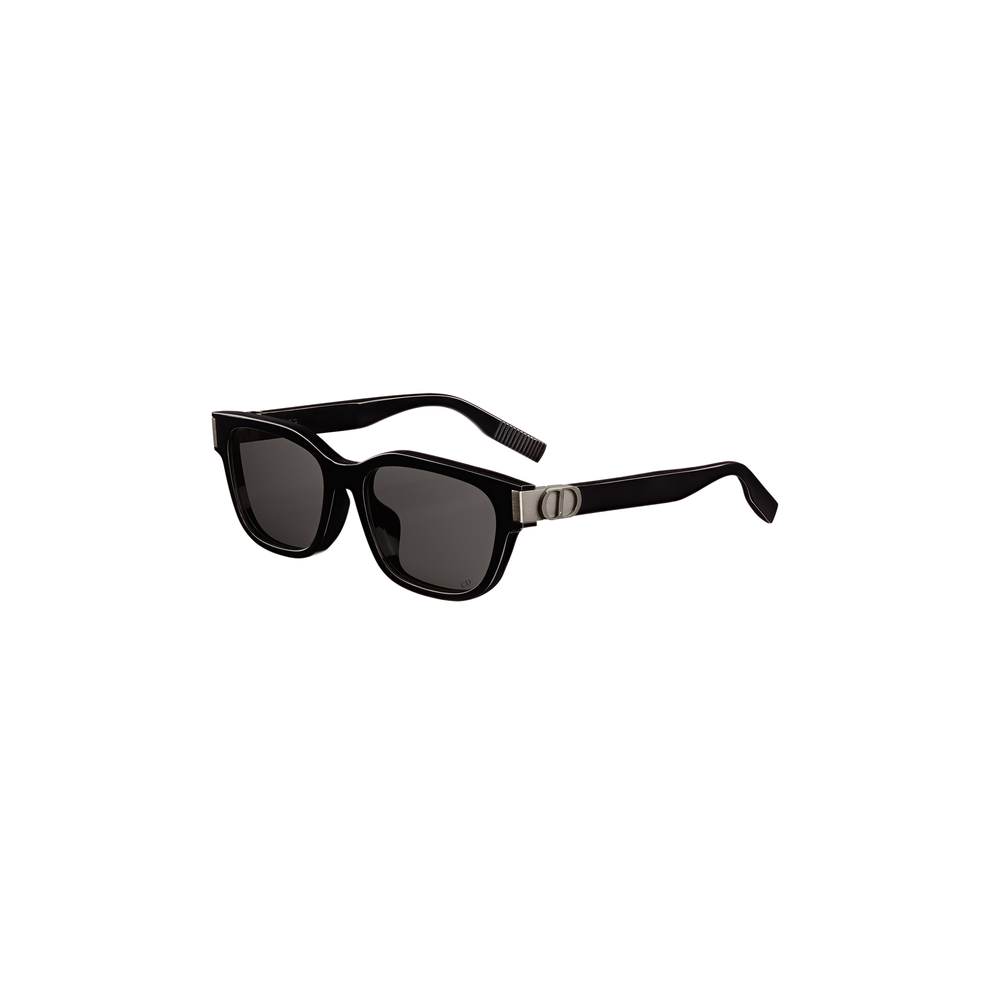 CD Icon S1F Black Square Sunglasses E03