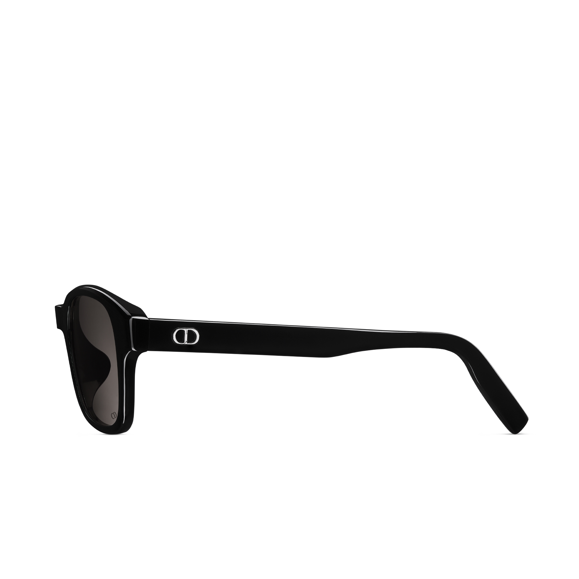 CD Icon S4F Black Square Sunglasses E02