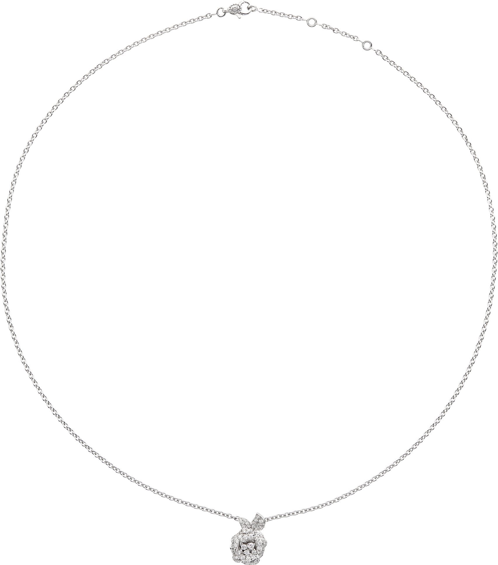 Small Rose Dior Bagatelle Necklace Front view