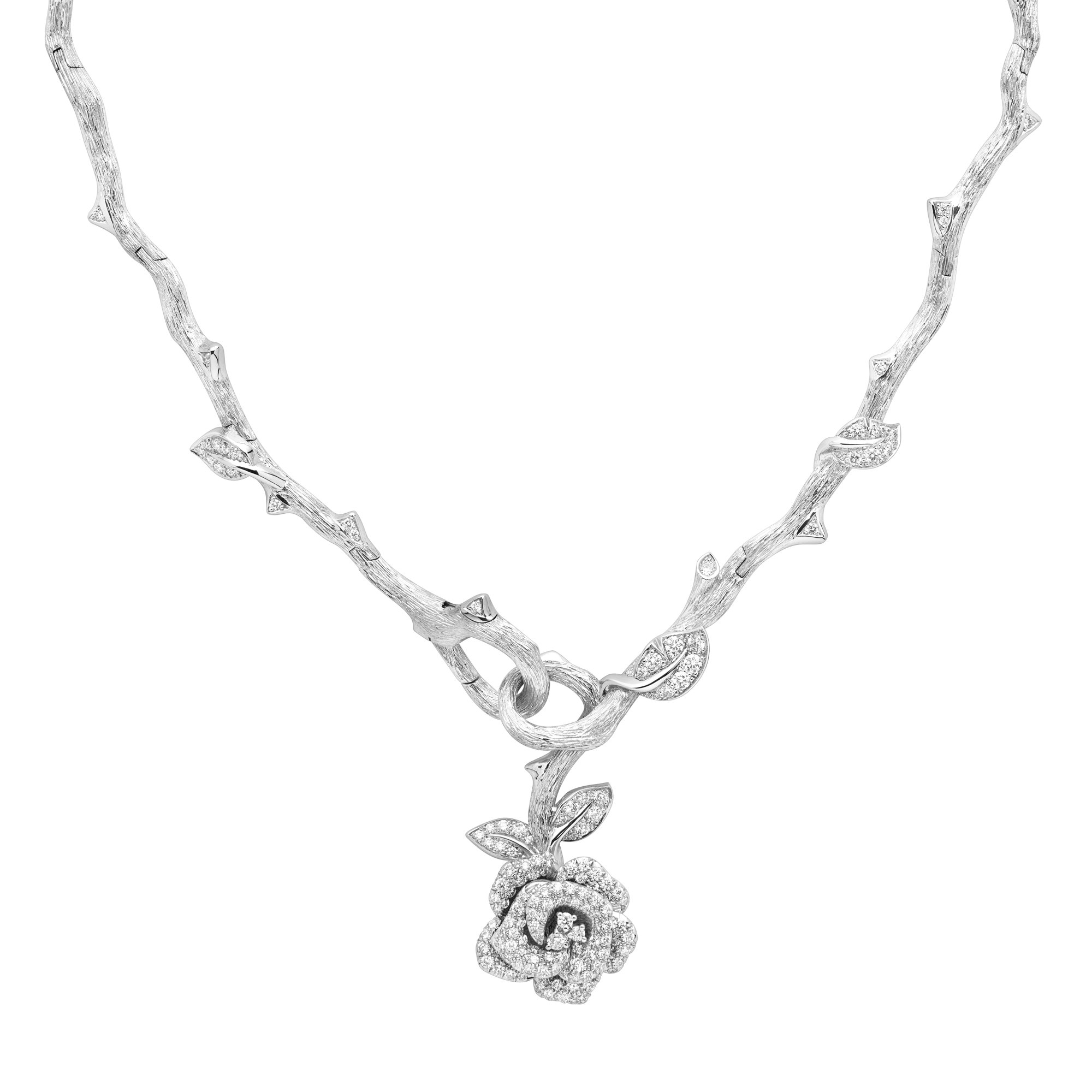 Rose Dior Bagatelle Necklace Front view