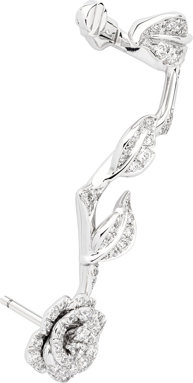 Rose Dior Bagatelle 單枚耳環 aria_threeQuarterOpenedView