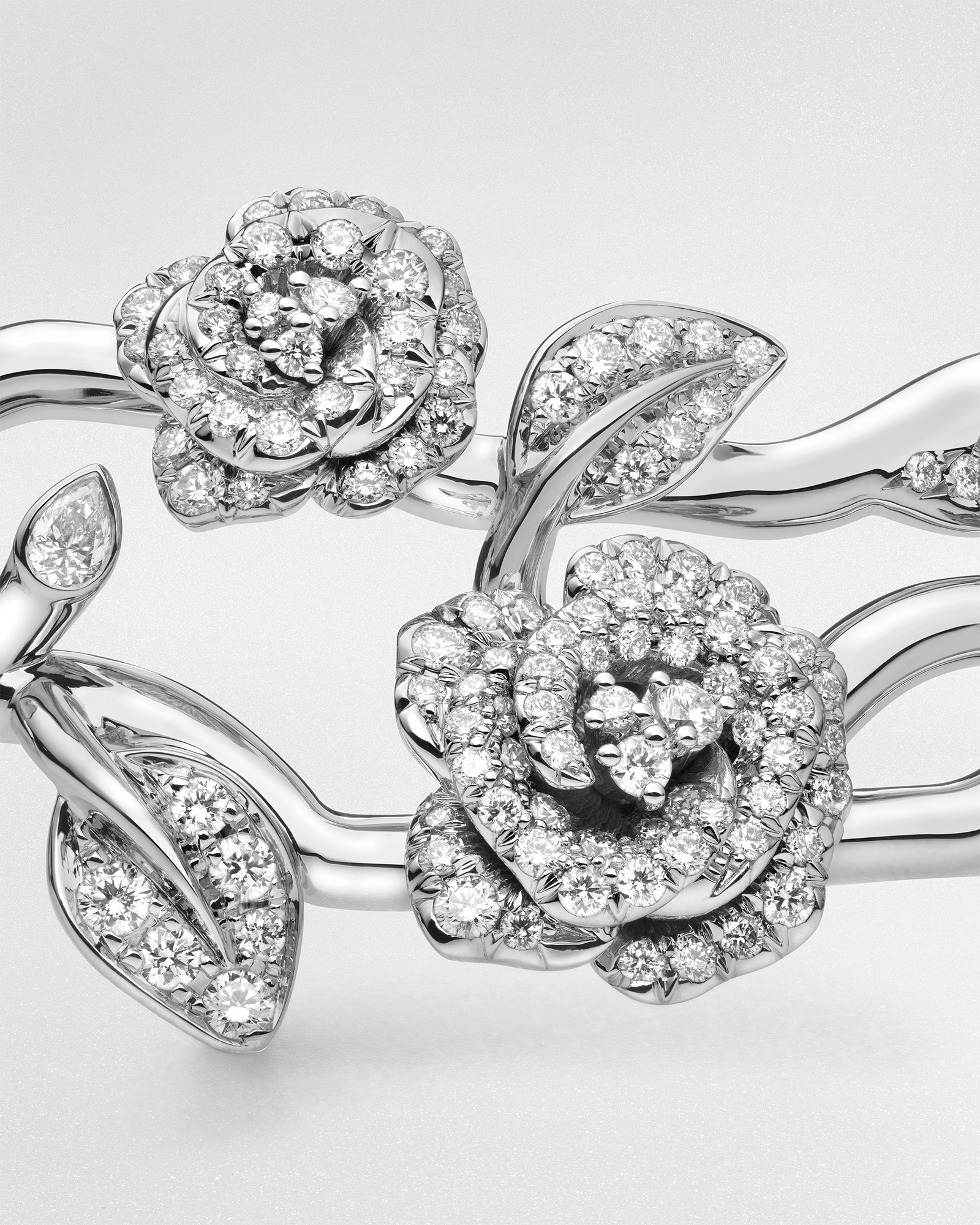 Rose Dior Bagatelle 頸圈 白金和鑽石 E04