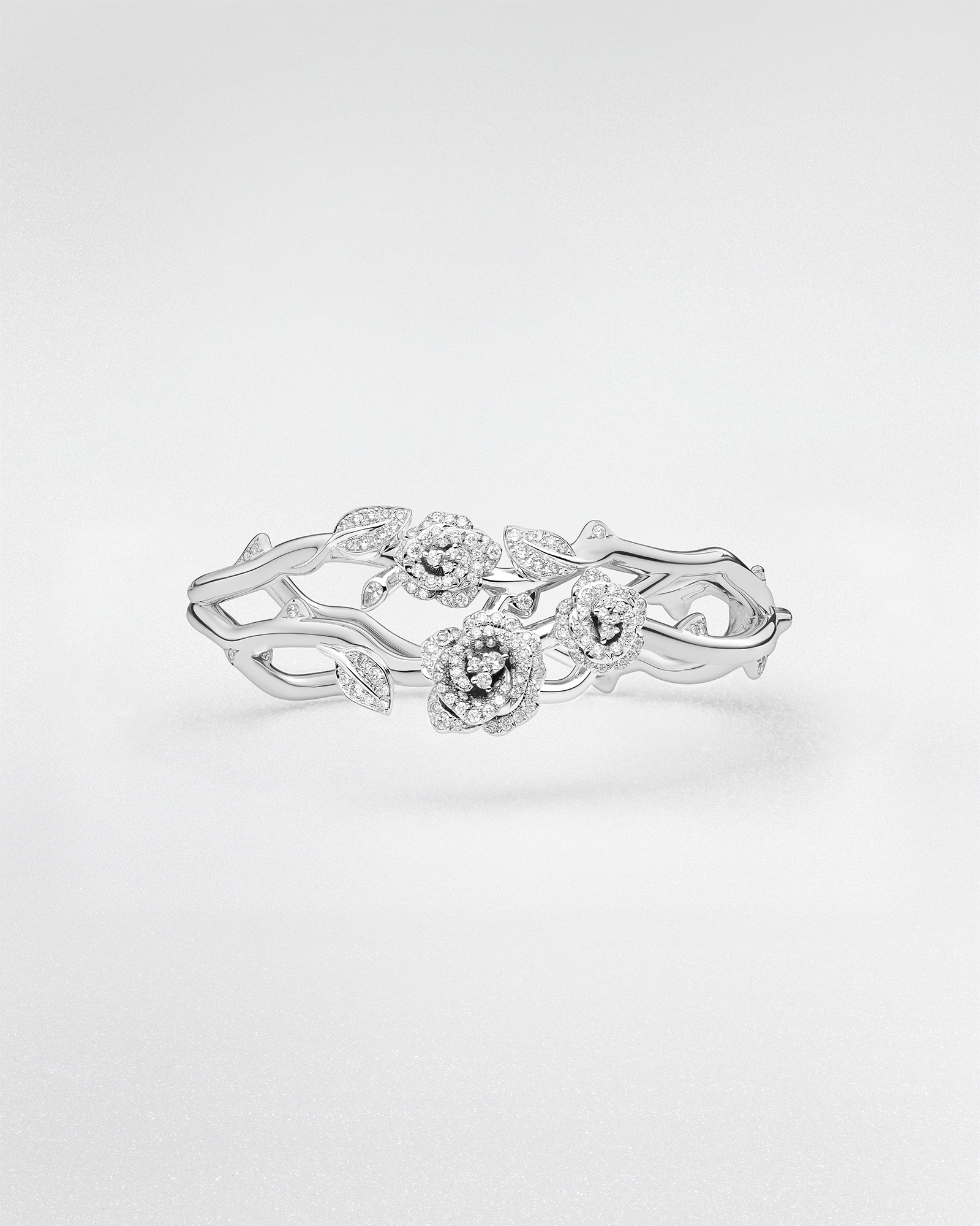 Rose Dior Bagatelle Armband Weißgold und Diamanten E01