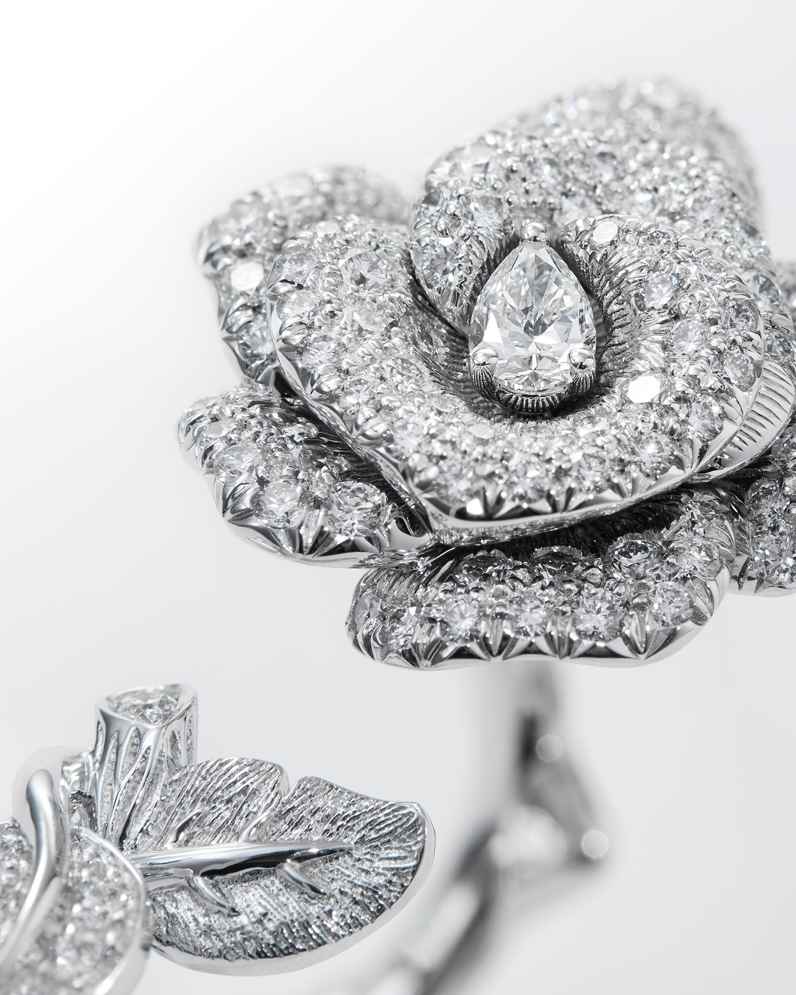 Medium Rose Dior Bagatelle Ring