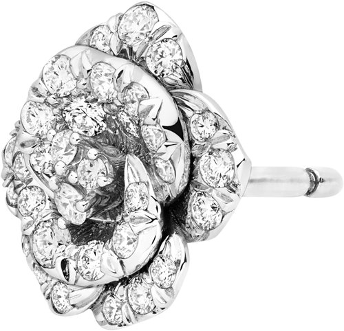 Rose Dior Bagatelle Single Earring Profile view