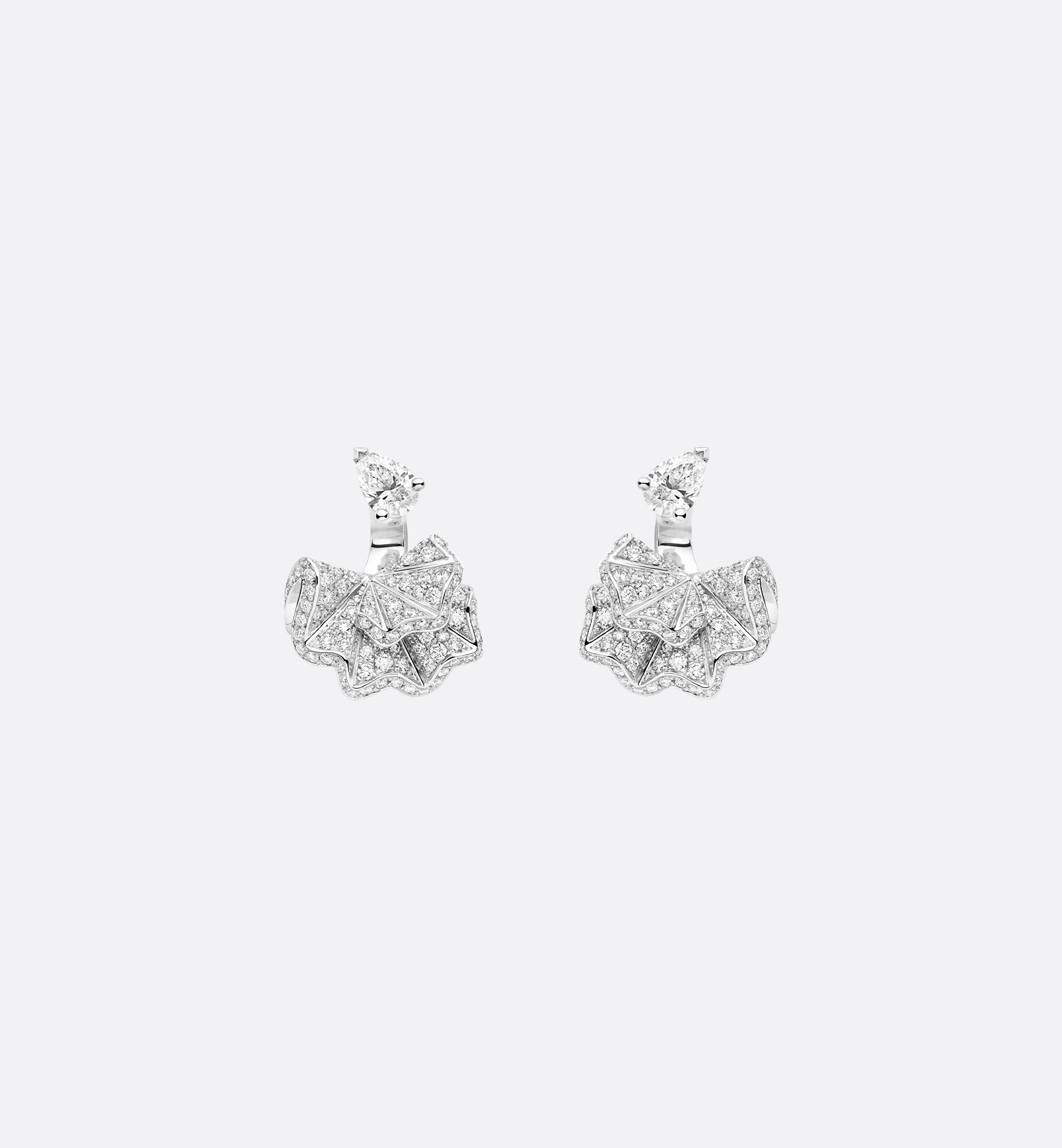 DIOR | Couture Dior ピアス ホワイトゴールド & ダイヤモンド DIOR | Couture Dior ピアス ホワイトゴールド & ダイヤモンド