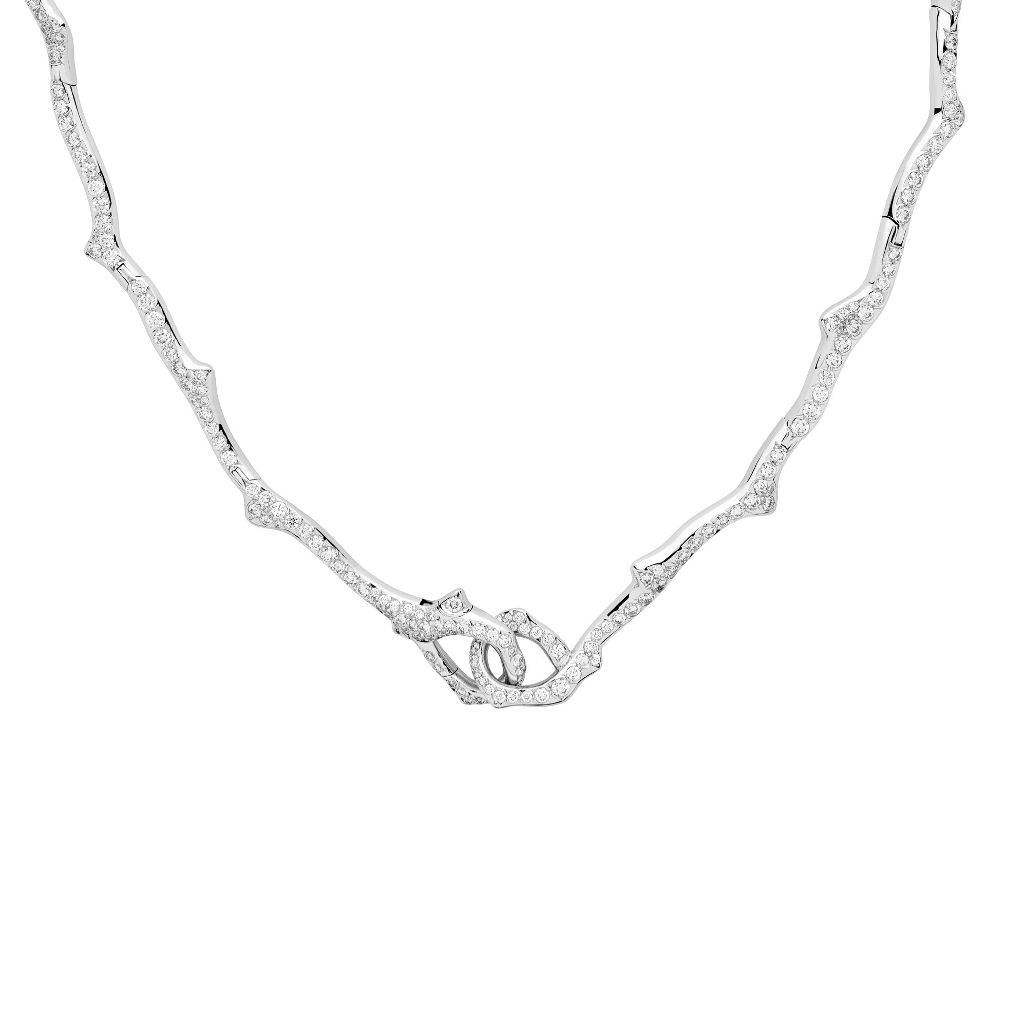 Bois de Rose Necklace Top shot view Top shot view